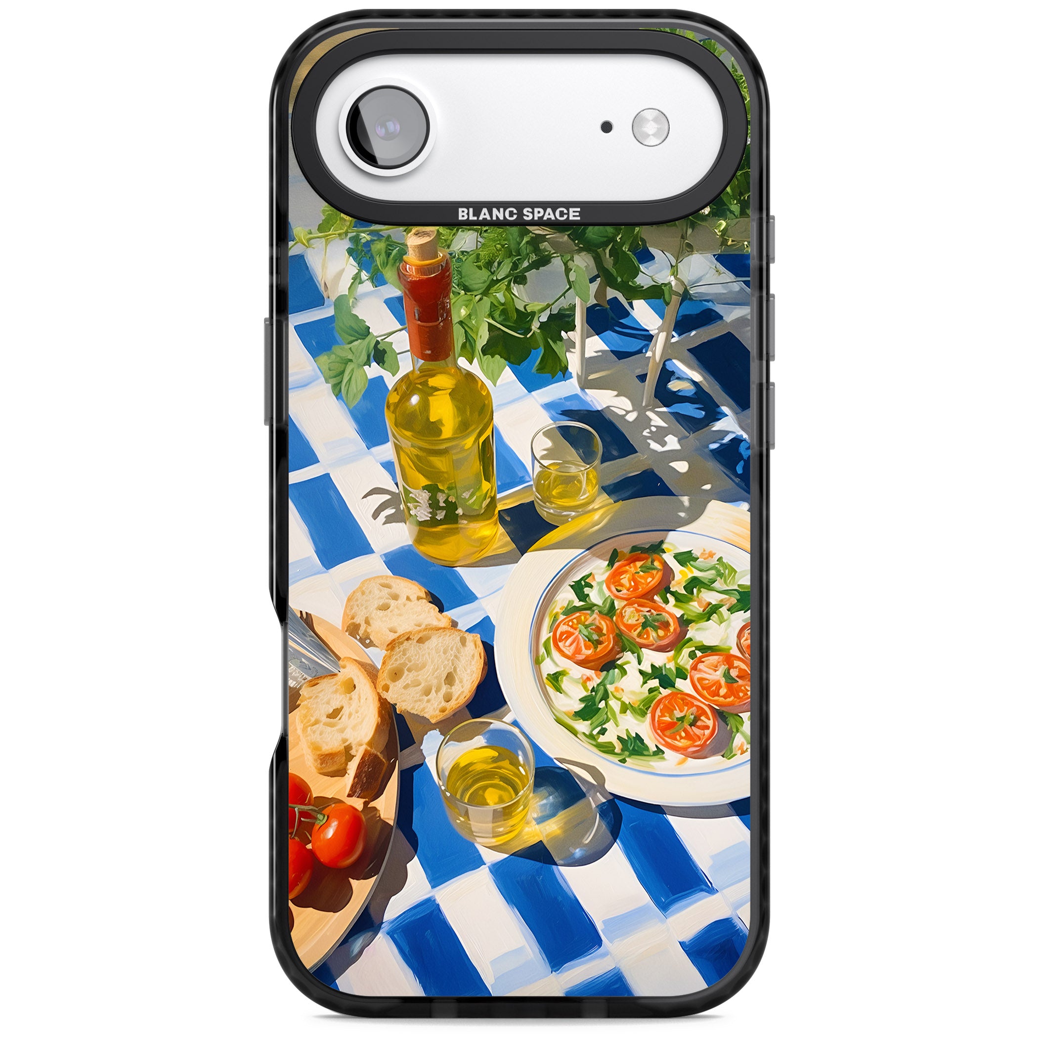 Caprese Salad iPhone 17 Air Impact Black Phone Case