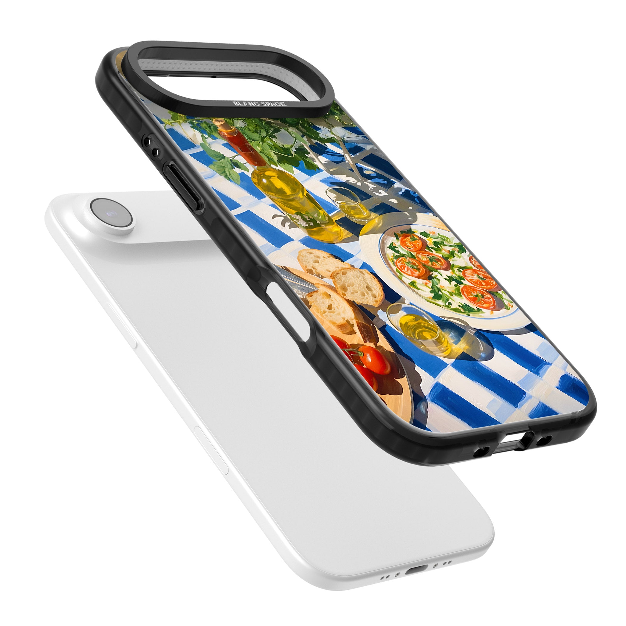 Caprese Salad iPhone 17 Air Impact Black Phone Case Colours