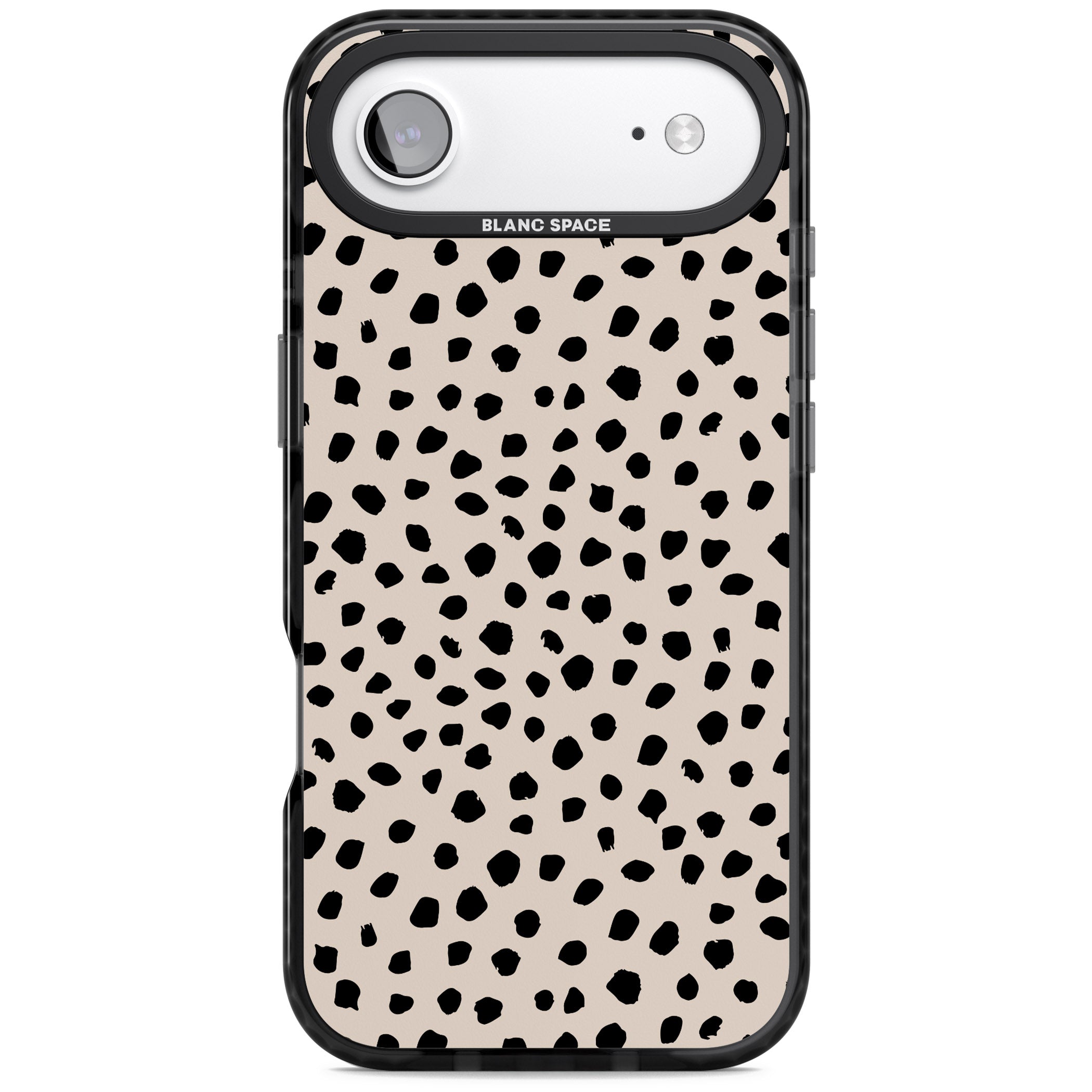 Almond Latte iPhone 17 Air Impact Black Phone Case