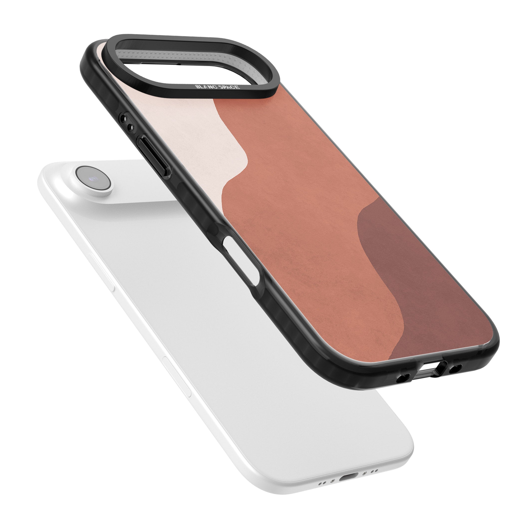 Lush Abstract Watercolour Design #3 iPhone 17 Air Impact Pro Black Phone Case Colours