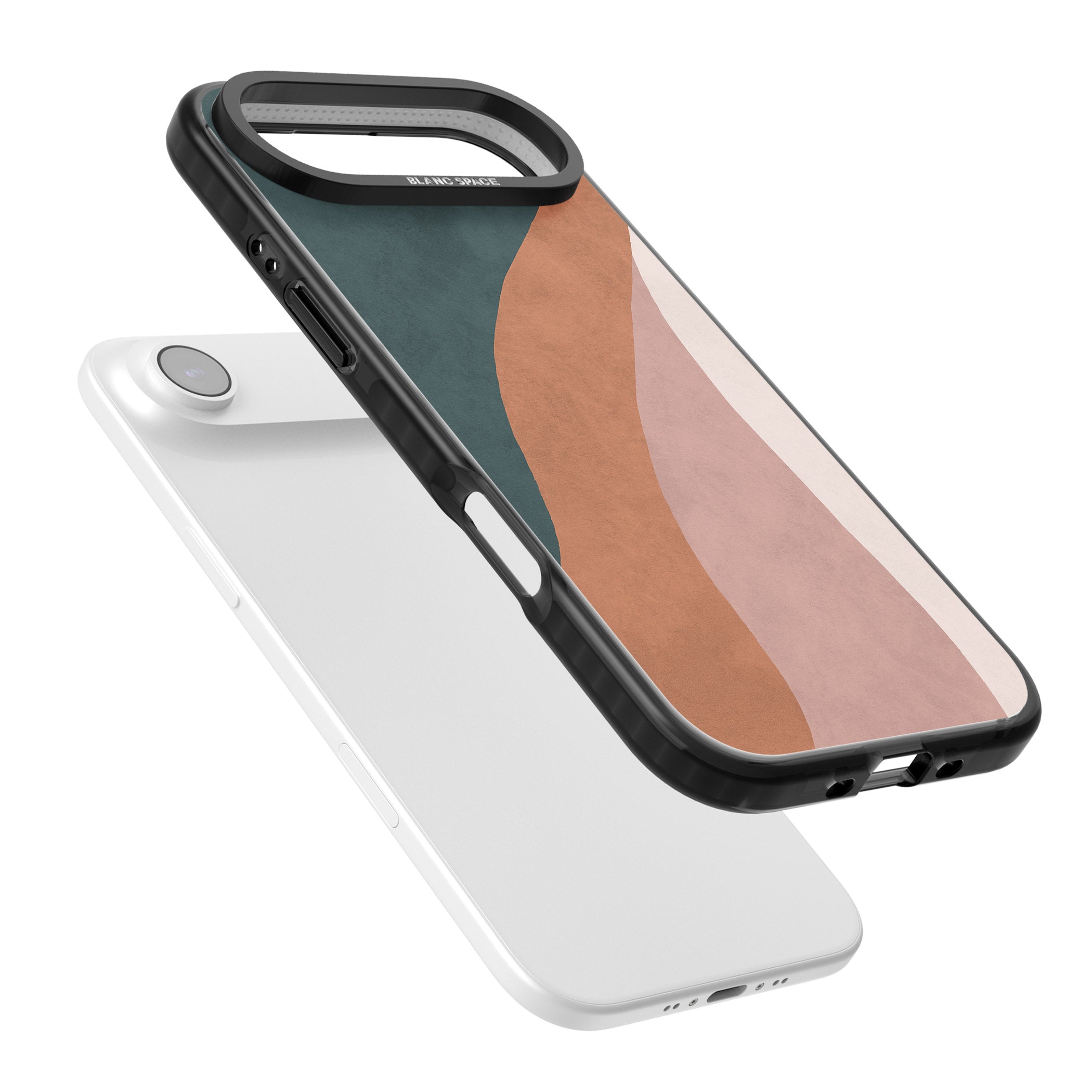 Earthwave Abstract iPhone 17 Air Impact Pro Black Phone Case Colours