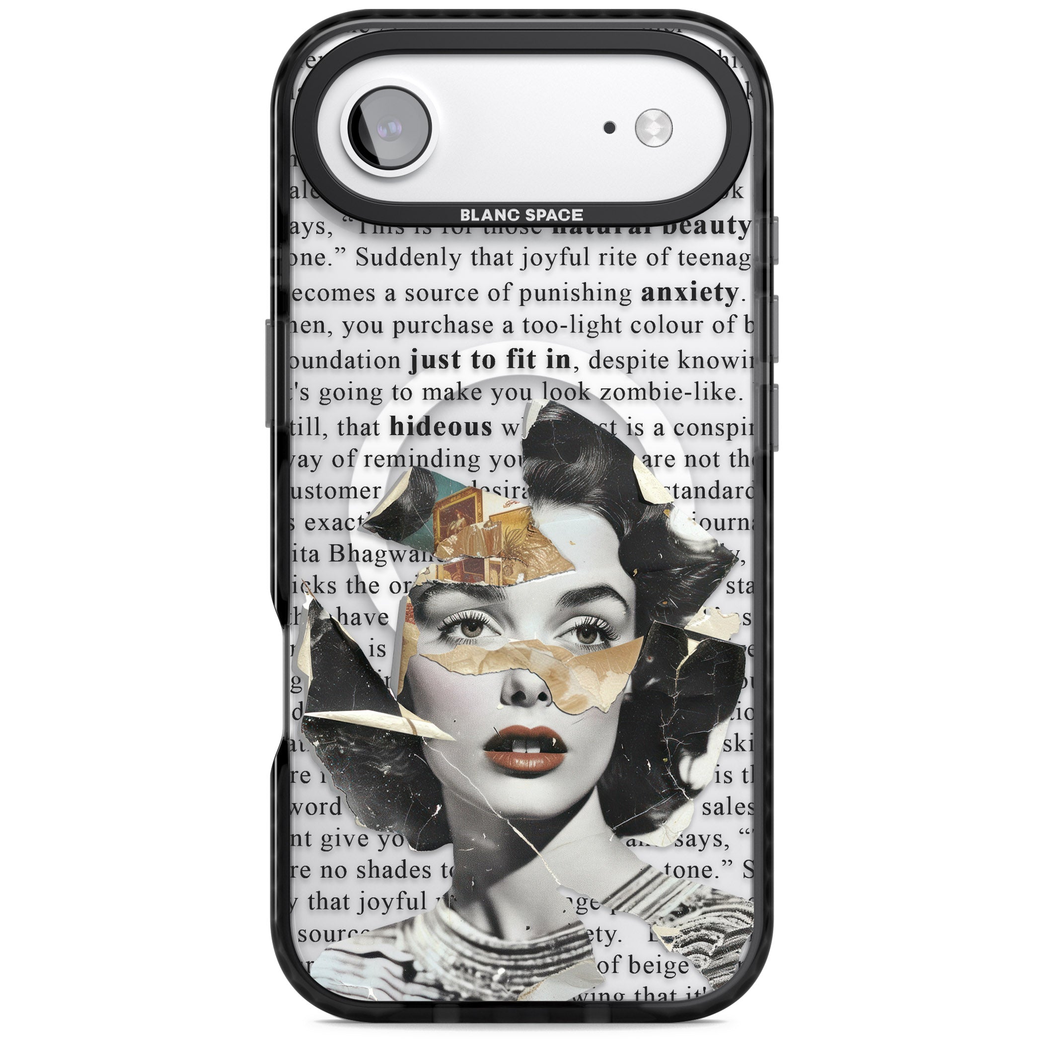 Beauty Is Within iPhone 17 Air Impact Pro Black Phone Case