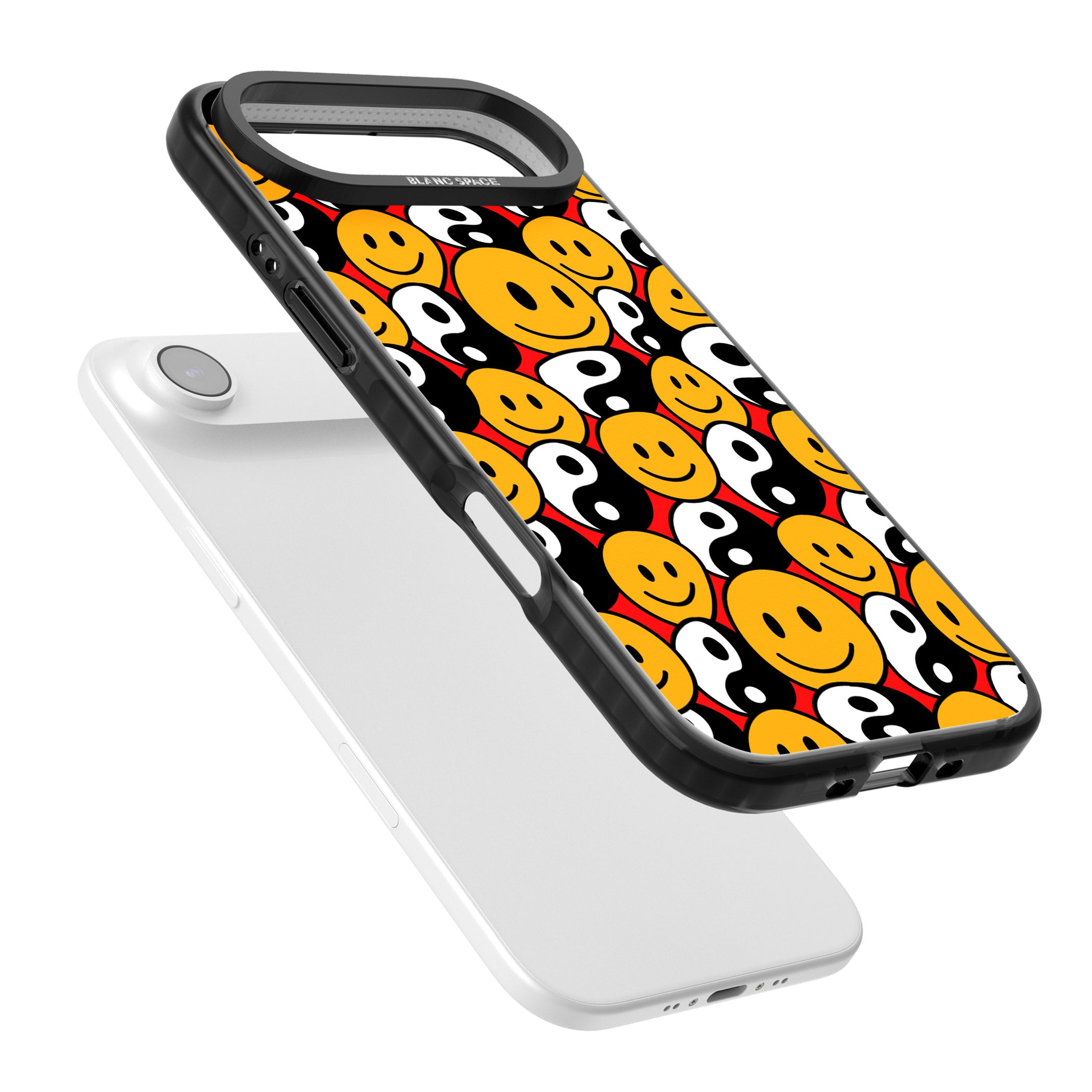 Yin Yang & Faces iPhone 17 Air Impact Pro Black Phone Case Colours