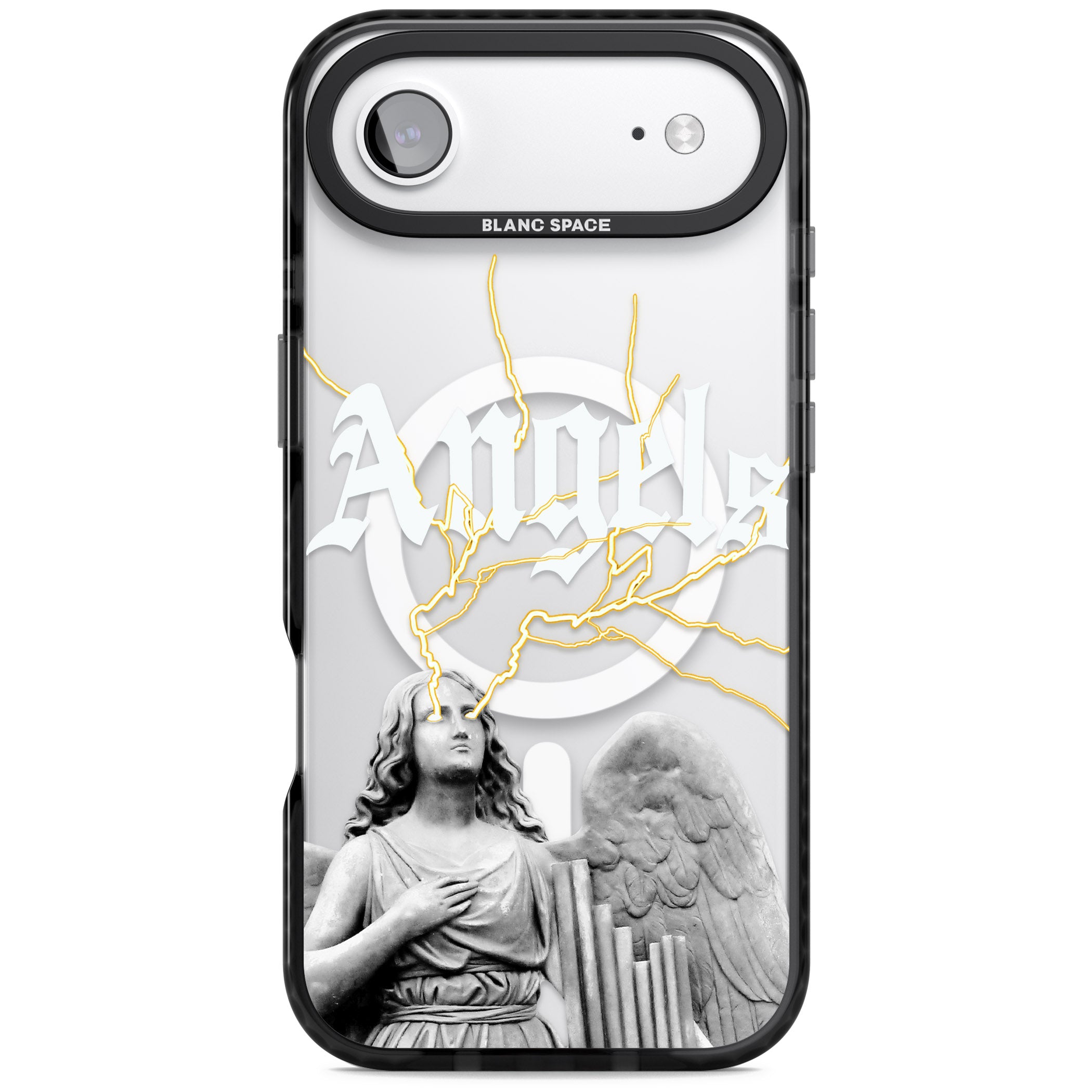 Angels iPhone 17 Air Impact Pro Black Phone Case