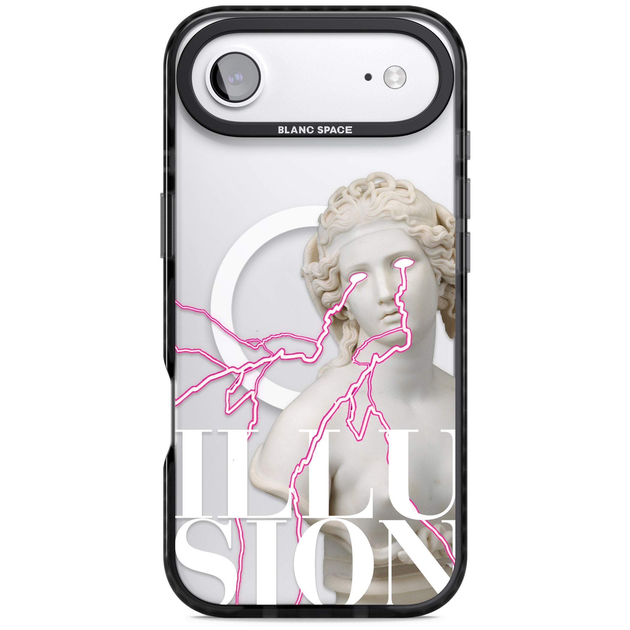 Illusion iPhone 17 Air Impact Pro Black Phone Case