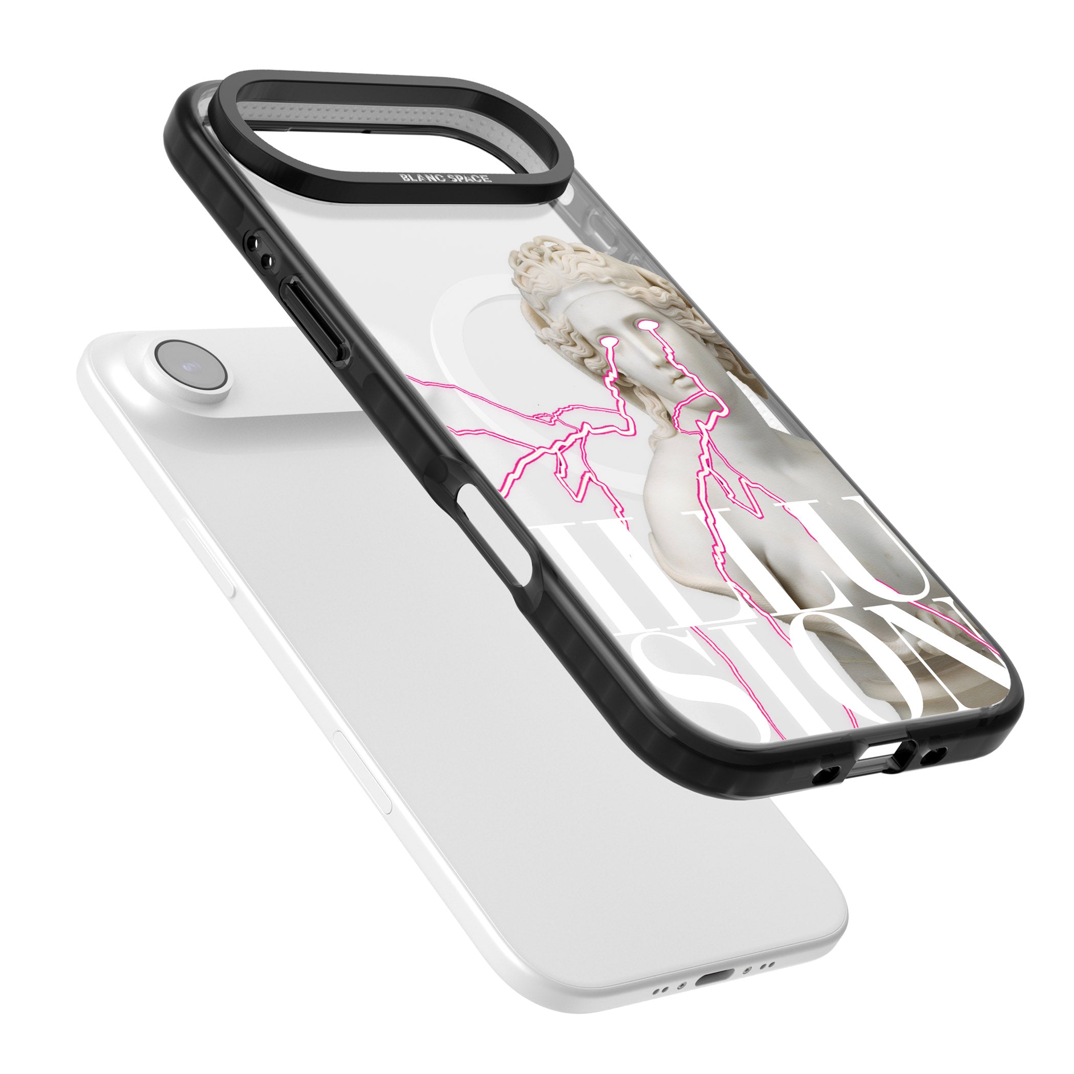 Illusion iPhone 17 Air Impact Pro Black Phone Case Colours