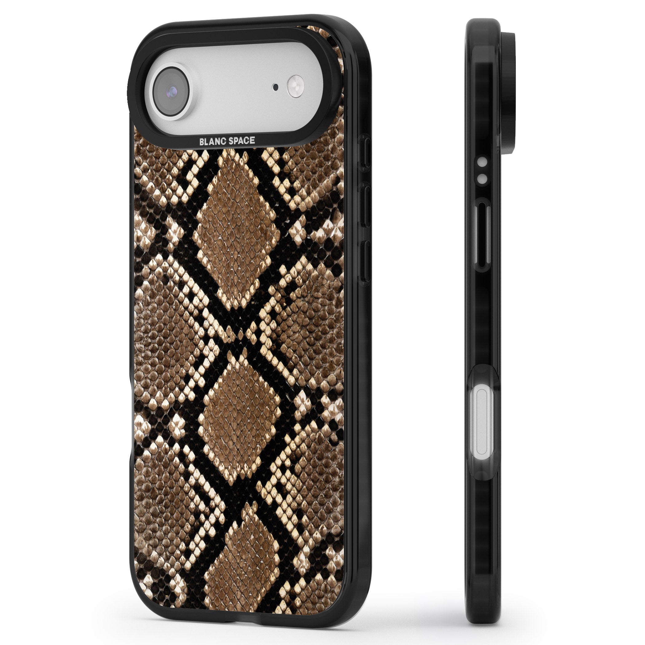Snakeskin iPhone 17 Air Impact Pro Black Phone Case Side Profile