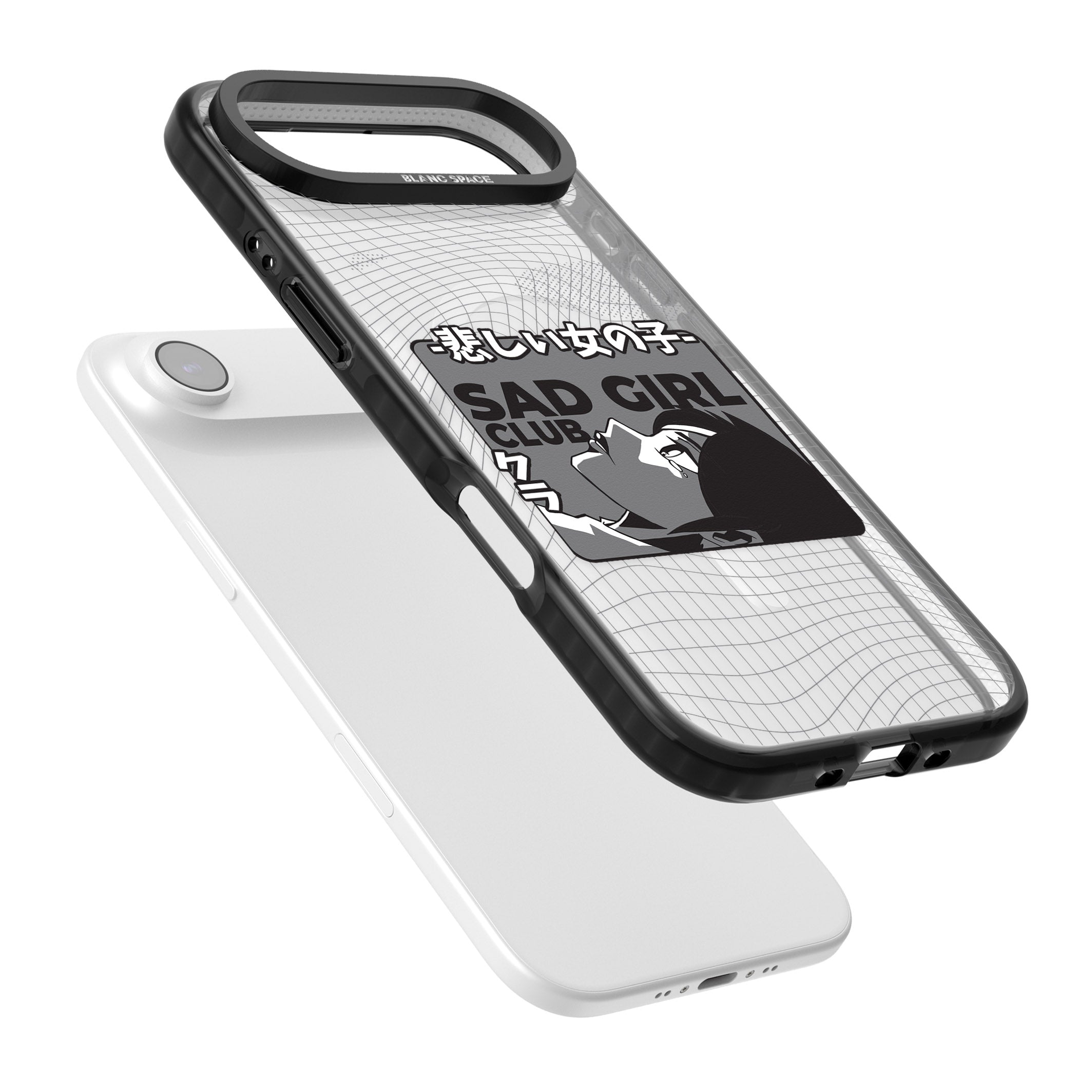 Sad Girl Club iPhone 17 Air Impact Pro Black Phone Case Colours