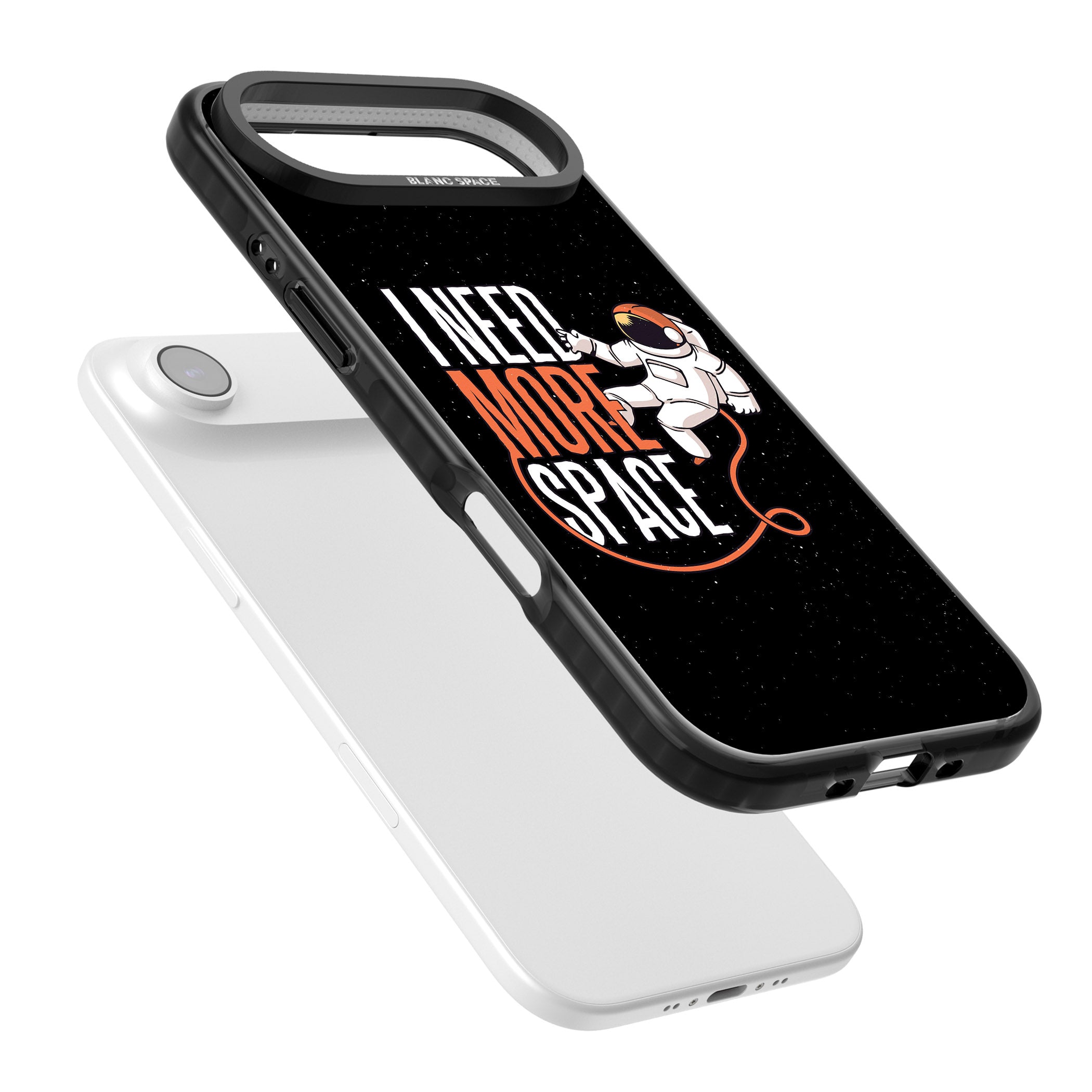 I Need More Space iPhone 17 Air Impact Pro Black Phone Case Colours