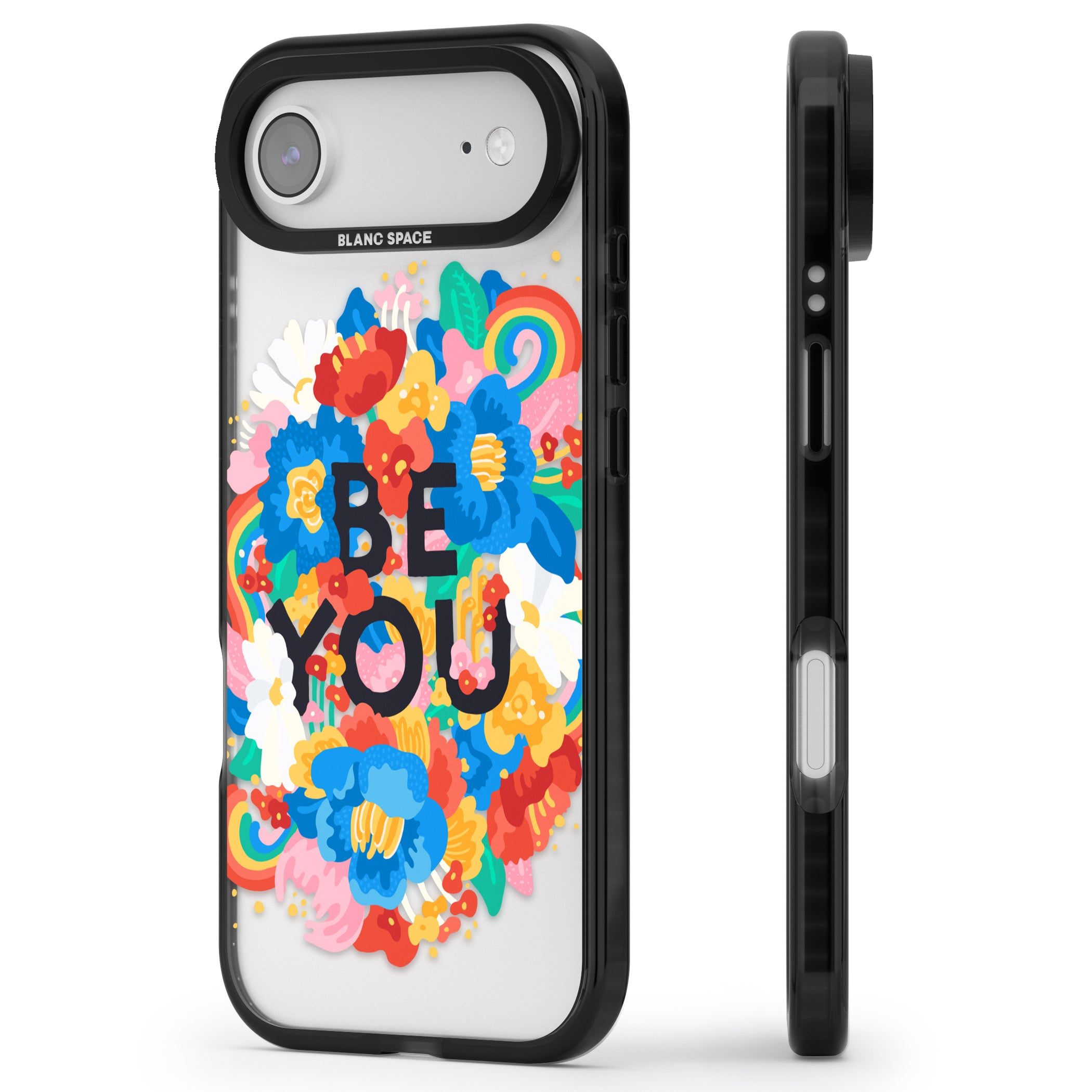 Be You iPhone 17 Air Impact Pro Black Phone Case Side Profile