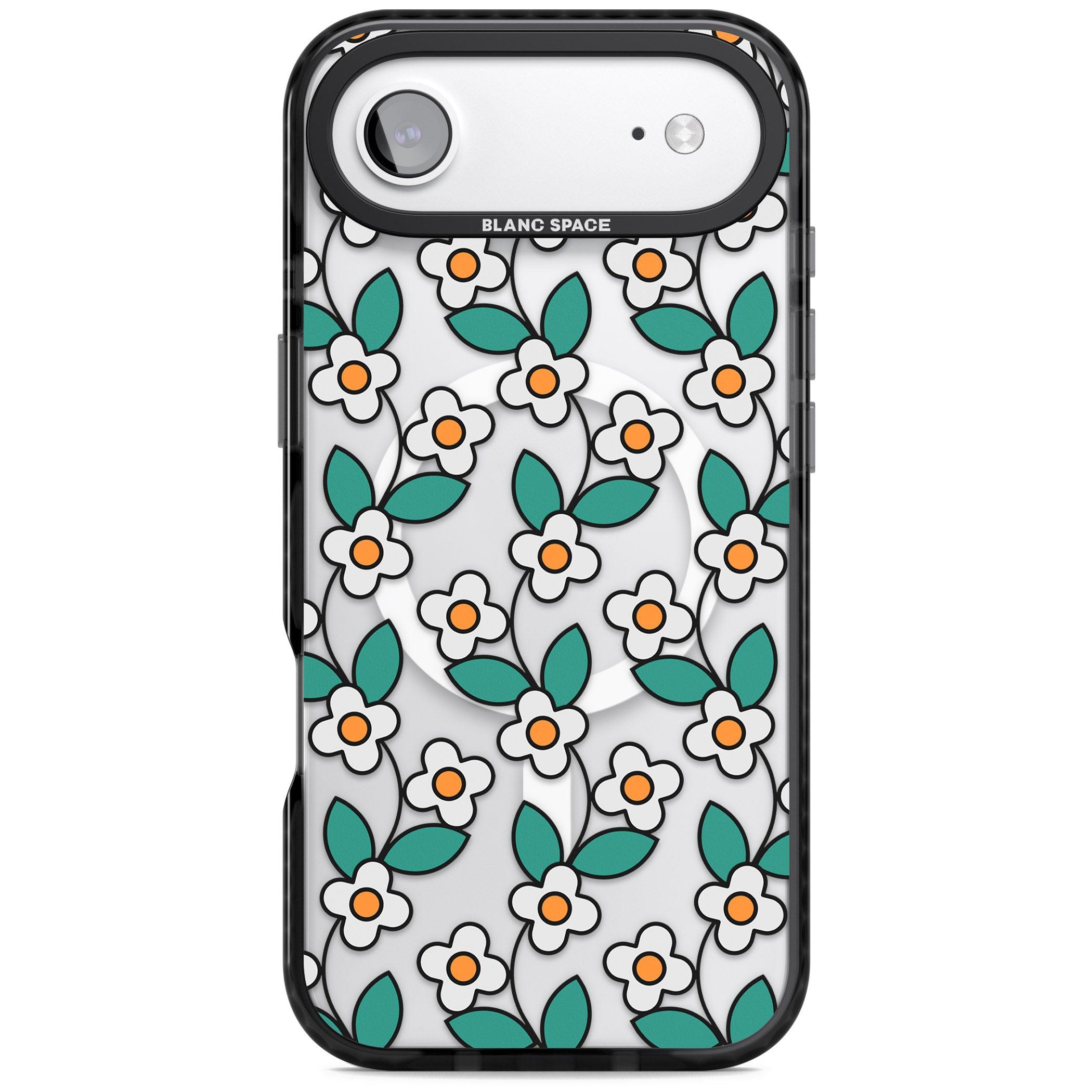 Spring Daisies iPhone 17 Air Impact Pro Black Phone Case