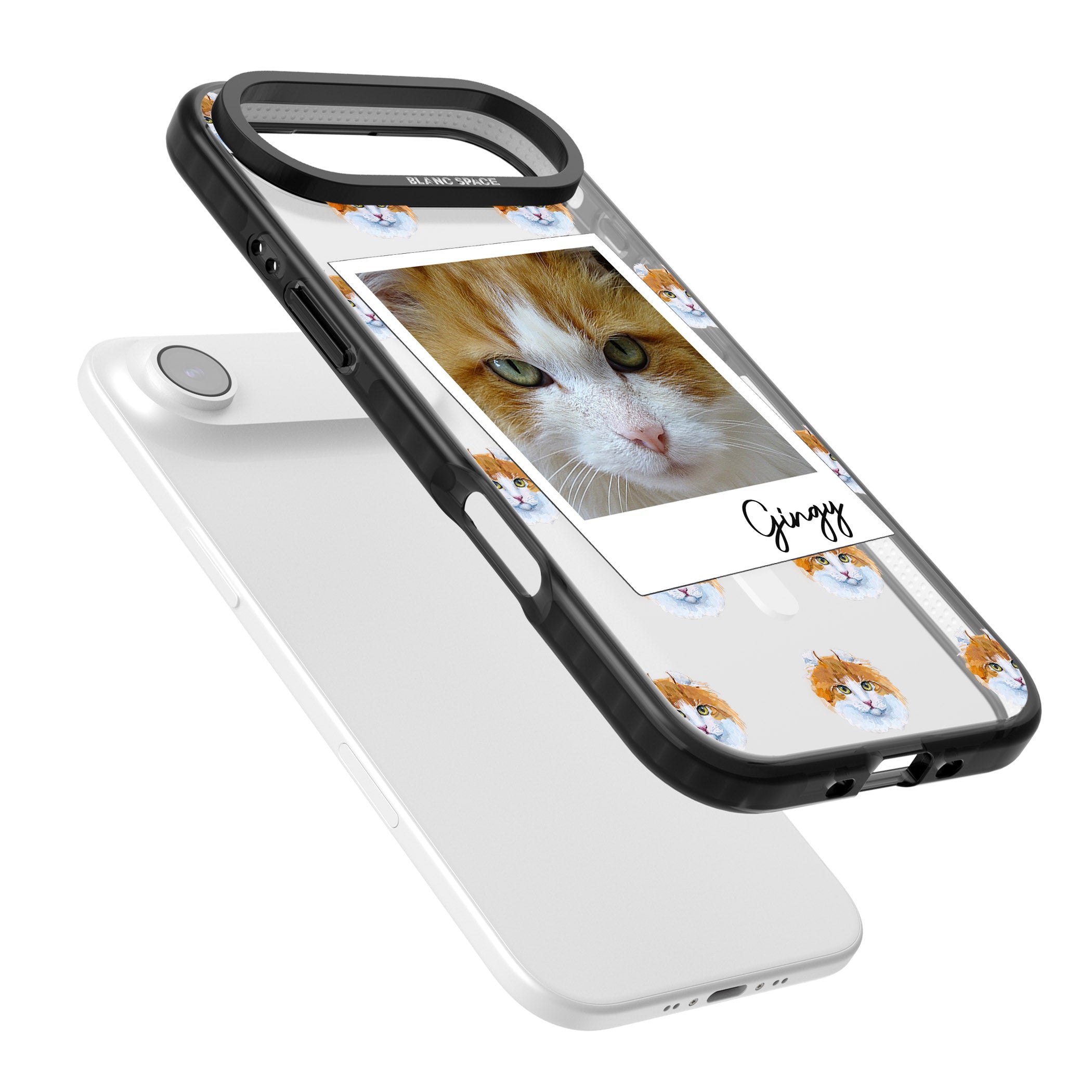 Personalised American Curl Photo iPhone 17 Air Impact Pro Black Phone Case Colours