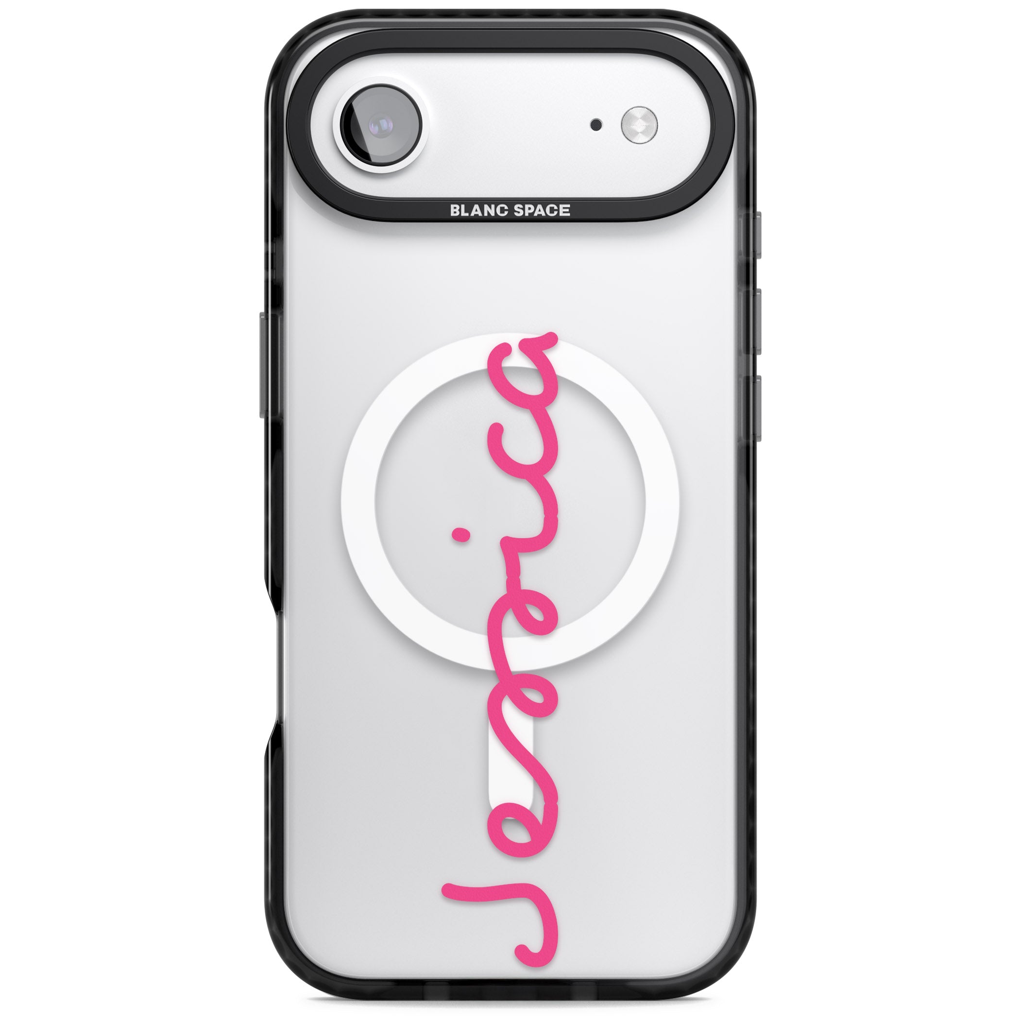 Personalised Summer Name iPhone 17 Air Impact Pro Black Phone Case