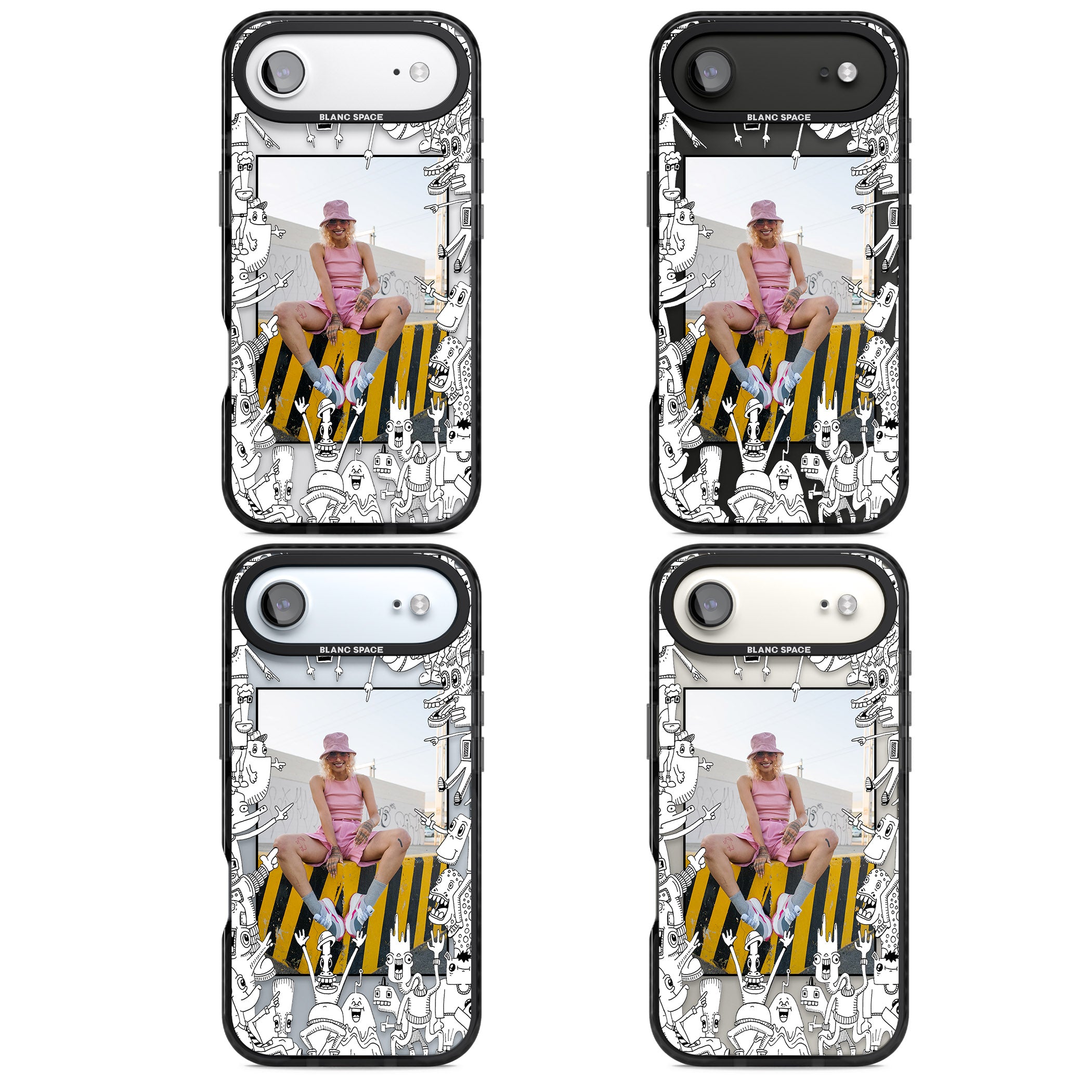 Personalised Look At This Photo Case iPhone 17 Air Impact Pro Black Phone Case APT Impact Protection