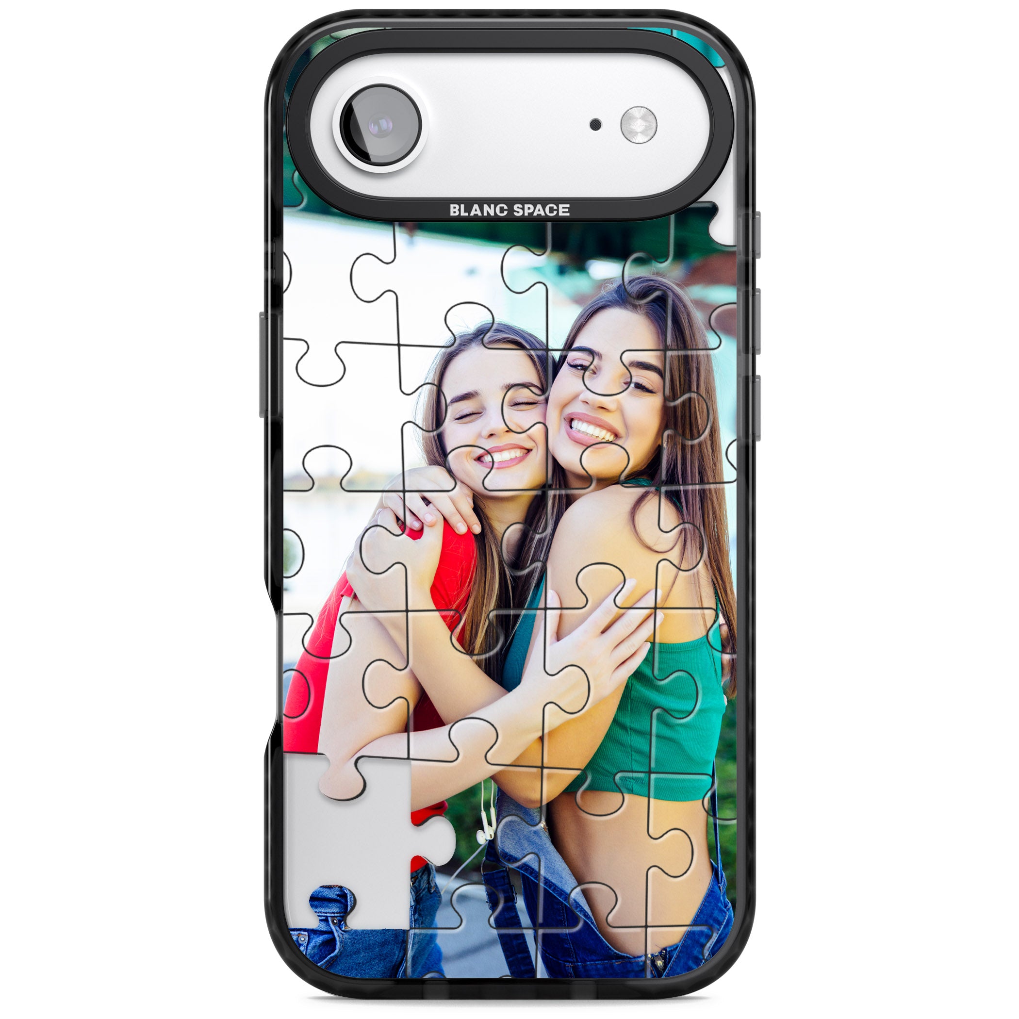 Personalised Jigsaw Puzzle Photo iPhone 17 Air Impact Pro Black Phone Case
