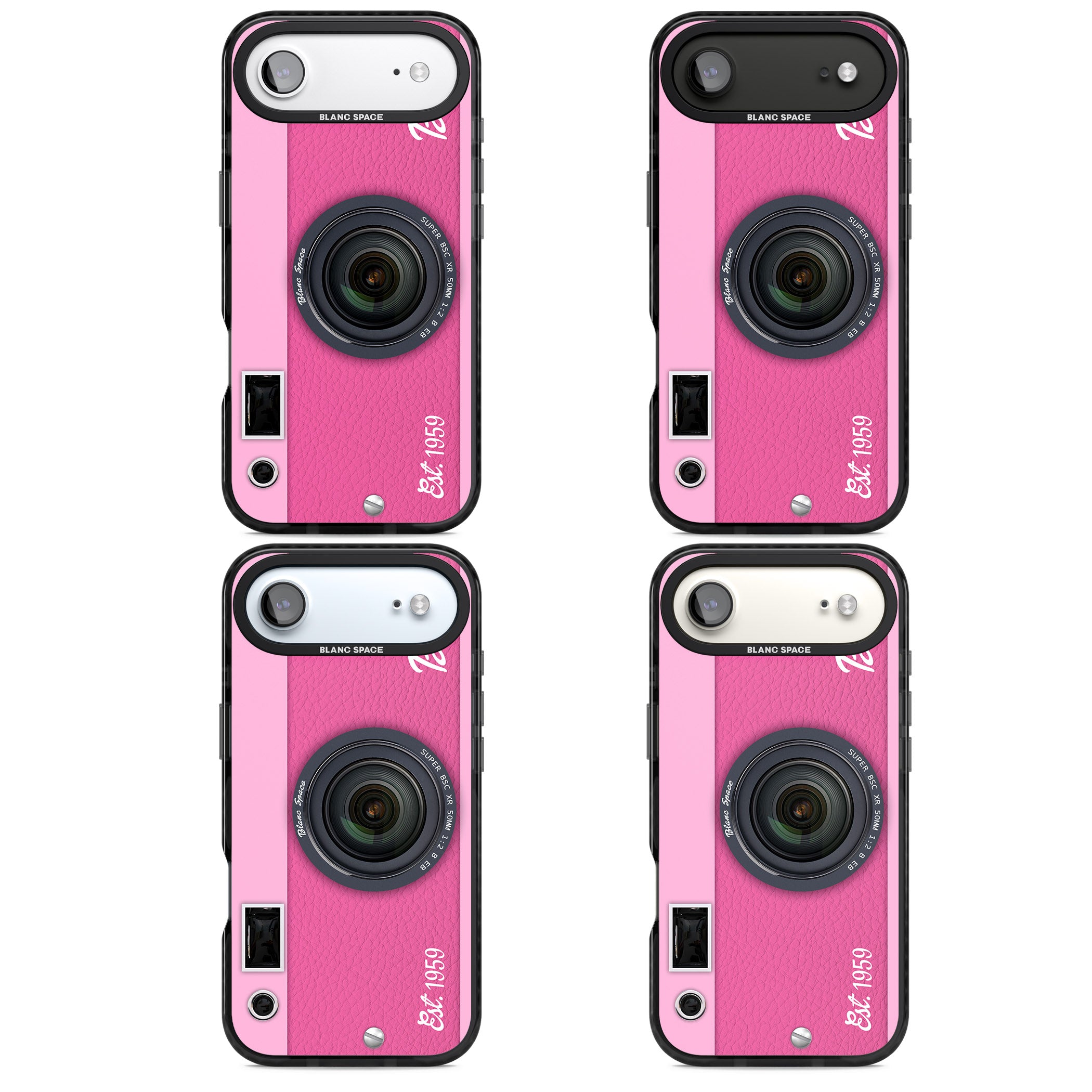 Personalised Pink Dream Camera iPhone 17 Air Impact Pro Black Phone Case APT Impact Protection