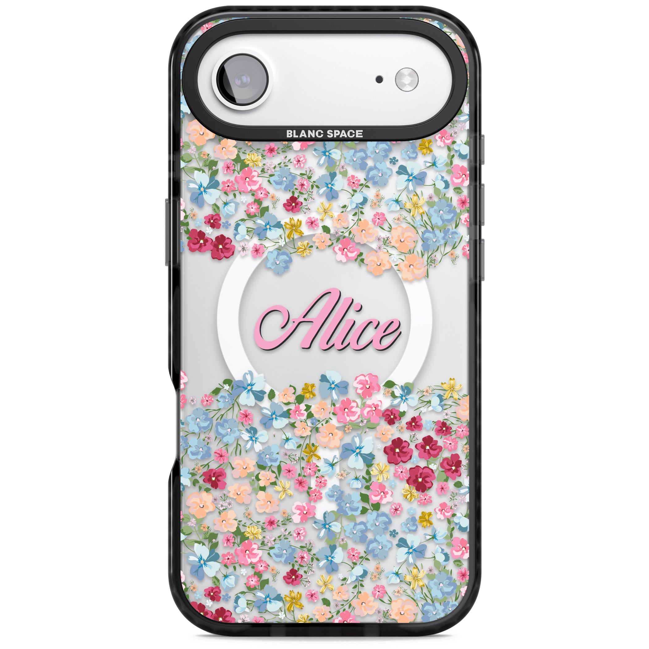 Personalised Venetian Meadow iPhone 17 Air Impact Pro Black Phone Case