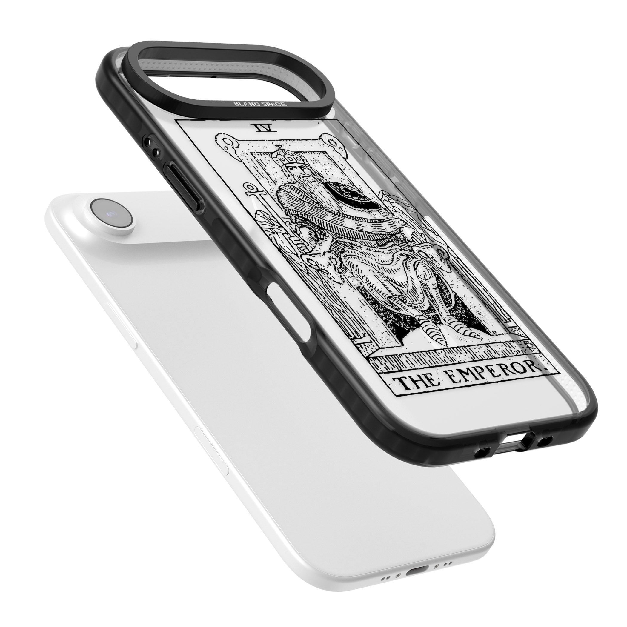 Personalised The Emperor Tarot iPhone 17 Air Impact Pro Black Phone Case Colours