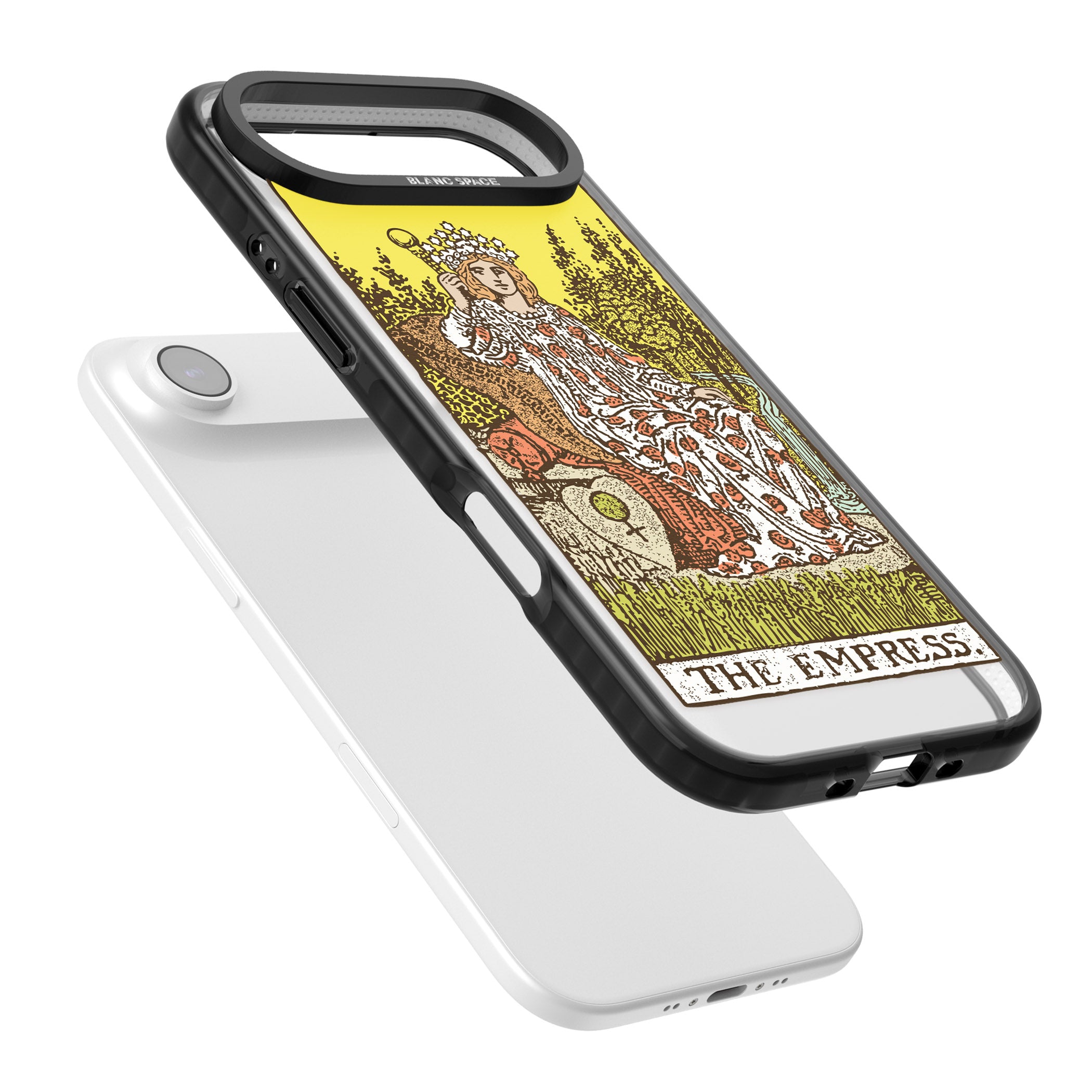 Personalised The Empress Tarot Card (Color) iPhone 17 Air Impact Pro Black Phone Case Colours