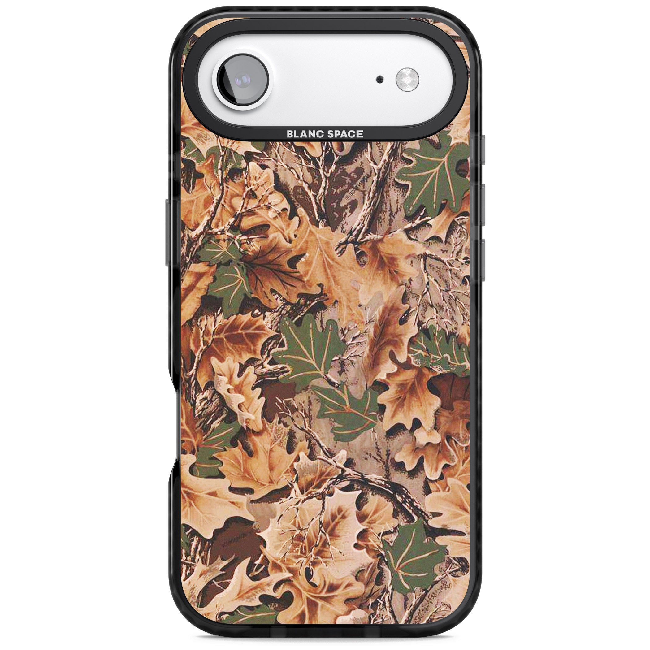 Leaves Camo iPhone 17 Air Impact Pro Black Phone Case