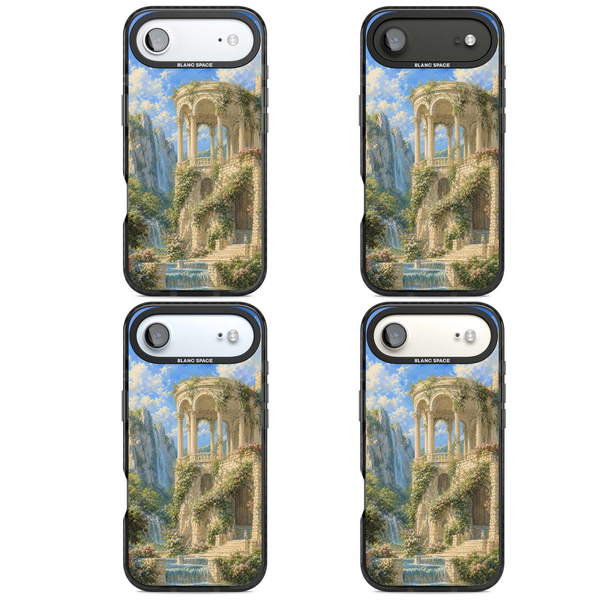 Palace Pavilion fairycore iPhone case | Black Impact Magsafe case for iPhone Air