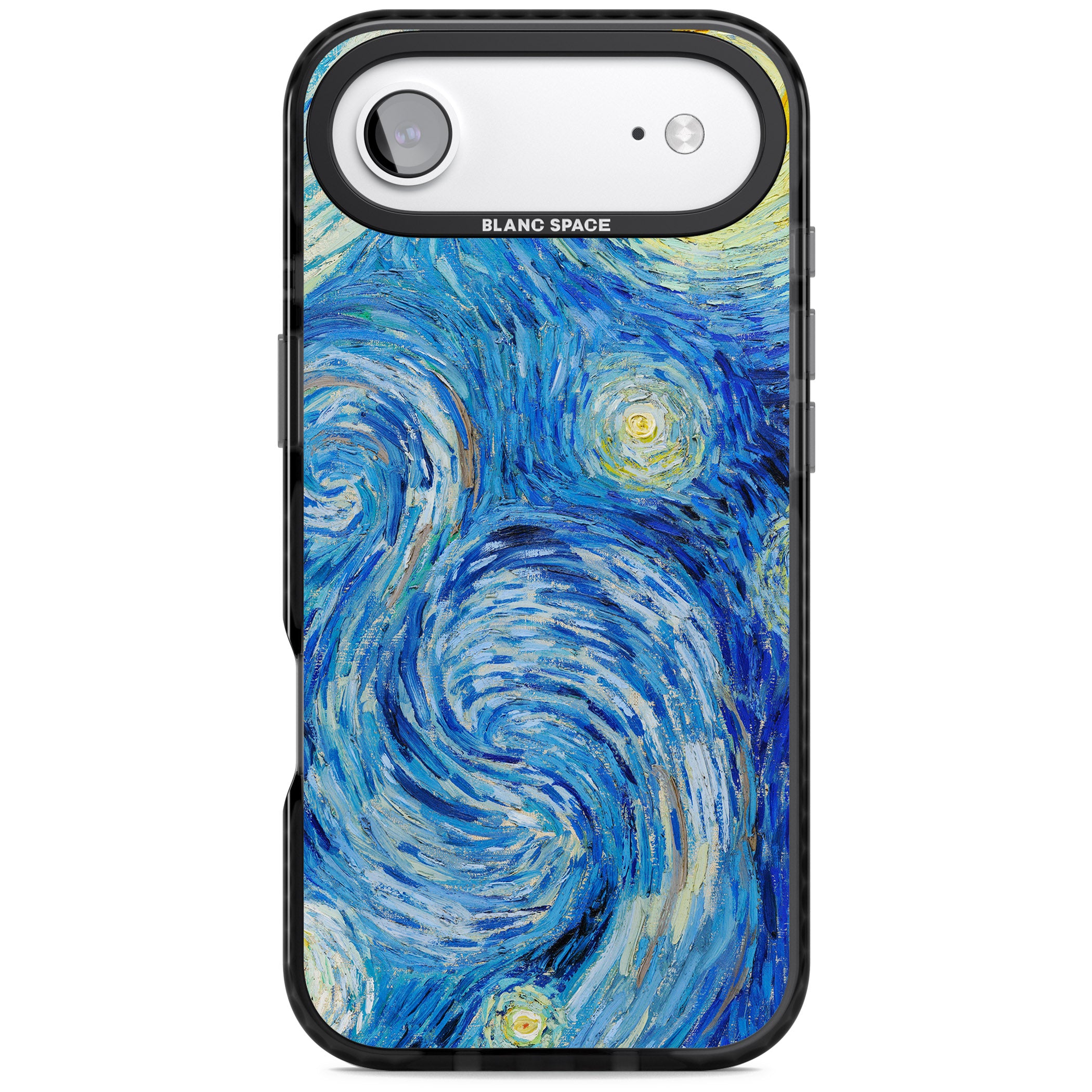 The Starry Night By Vincent Van Gogh iPhone 17 Air Impact Pro Black Phone Case