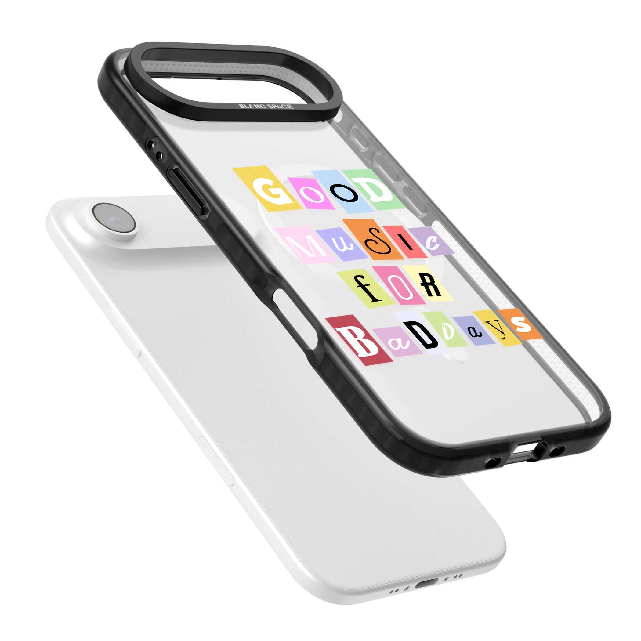 Good Music For Bad Days iPhone 17 Air Impact Pro Black Phone Case Colours