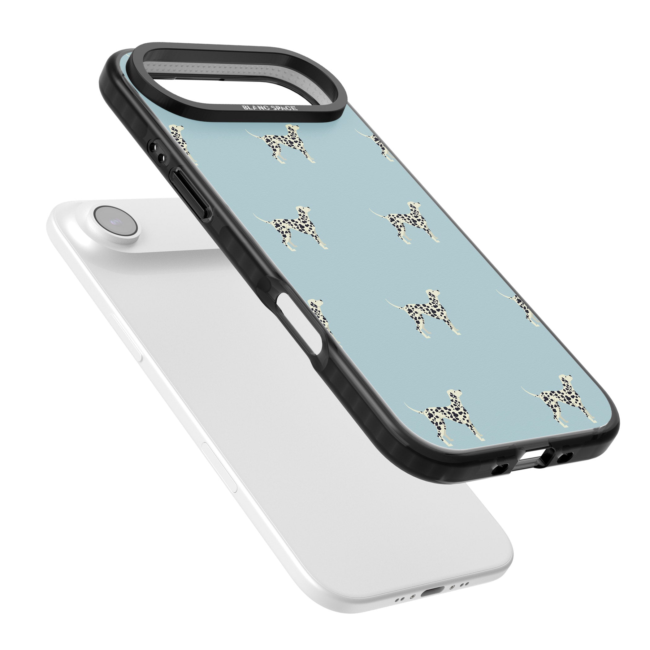 Dalmatian Pattern iPhone 17 Air Impact Pro Black Phone Case Colours