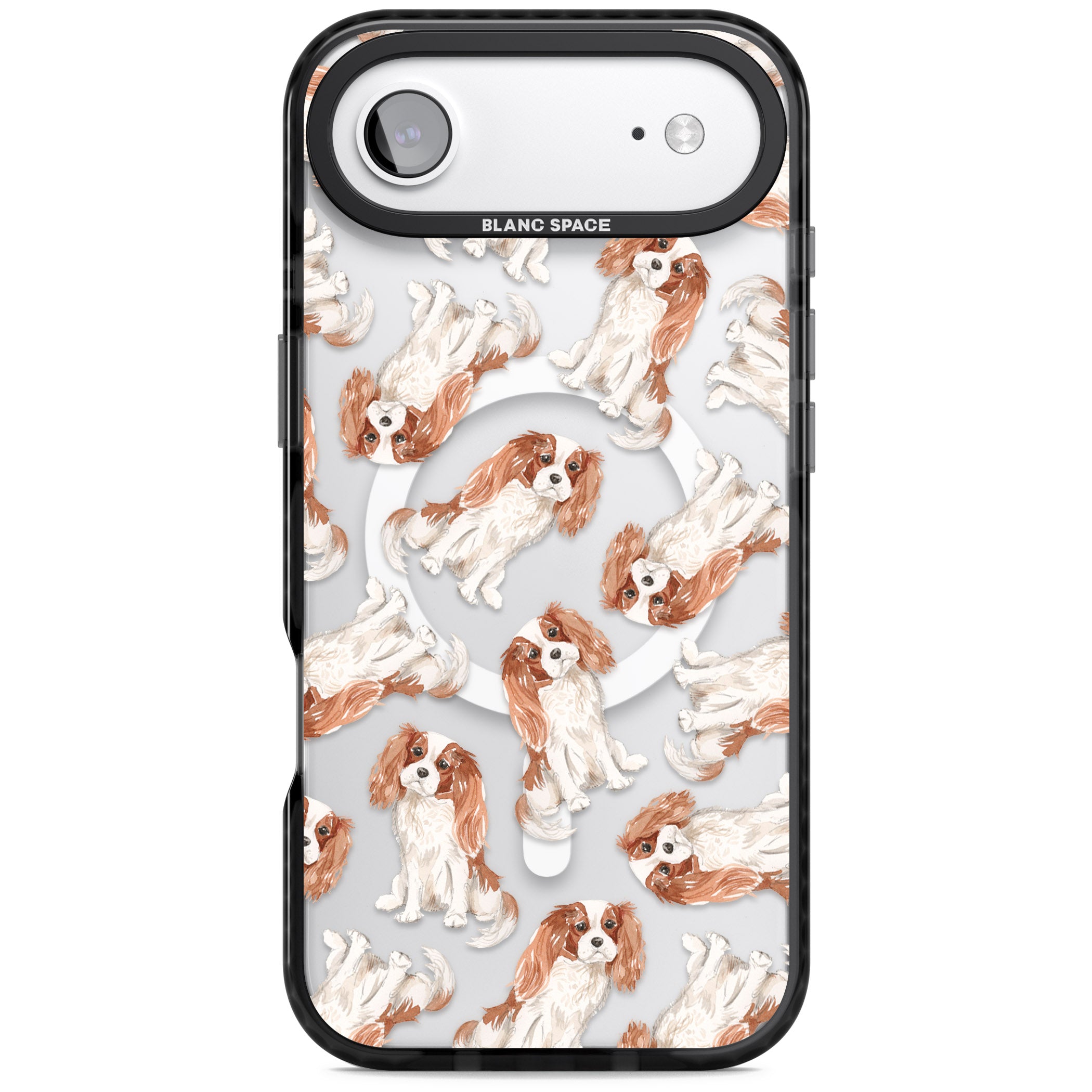 Cavalier King Charles Spaniel iPhone 17 Air Impact Pro Black Phone Case
