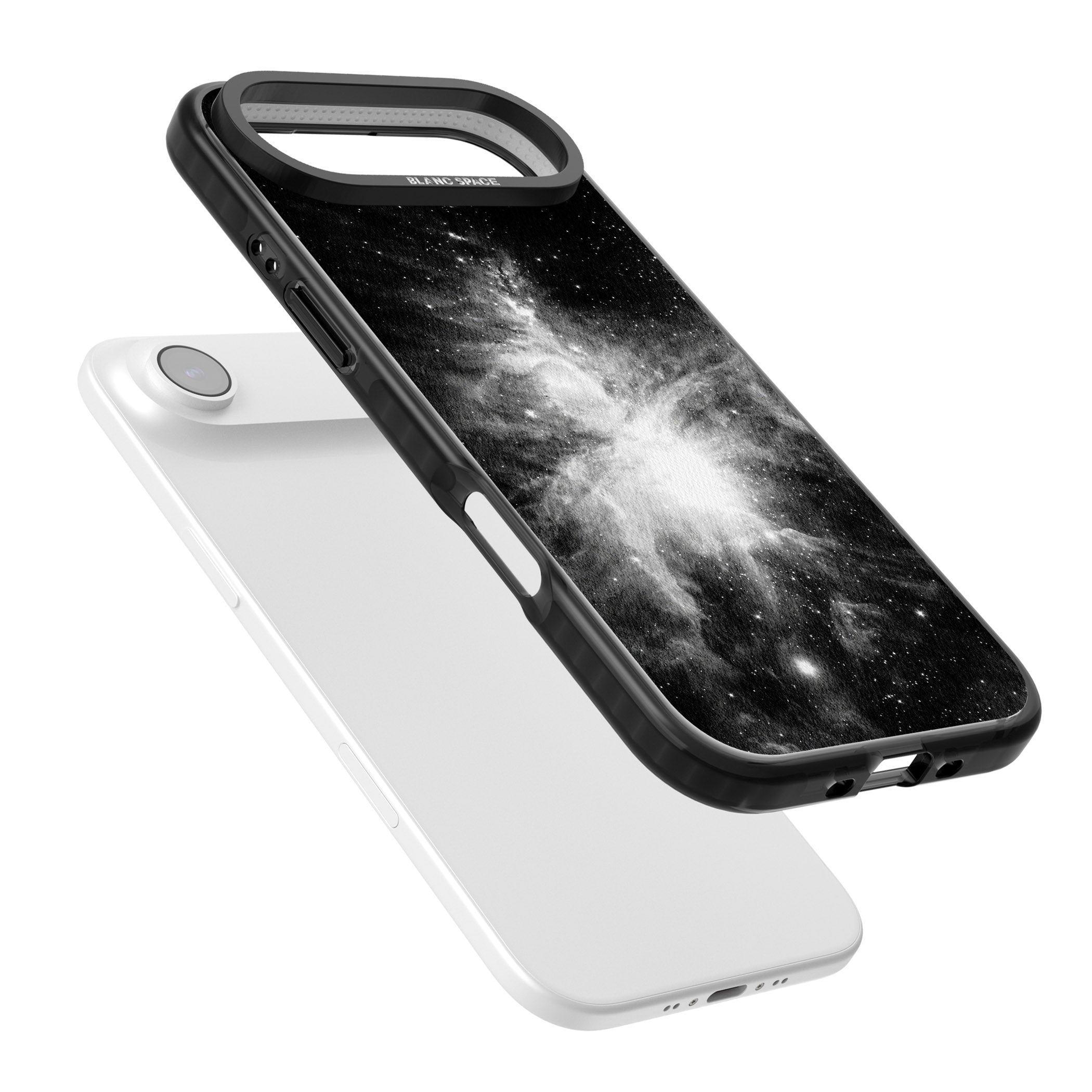 Galaxy Swirl iPhone 17 Air Impact Pro Black Phone Case Colours