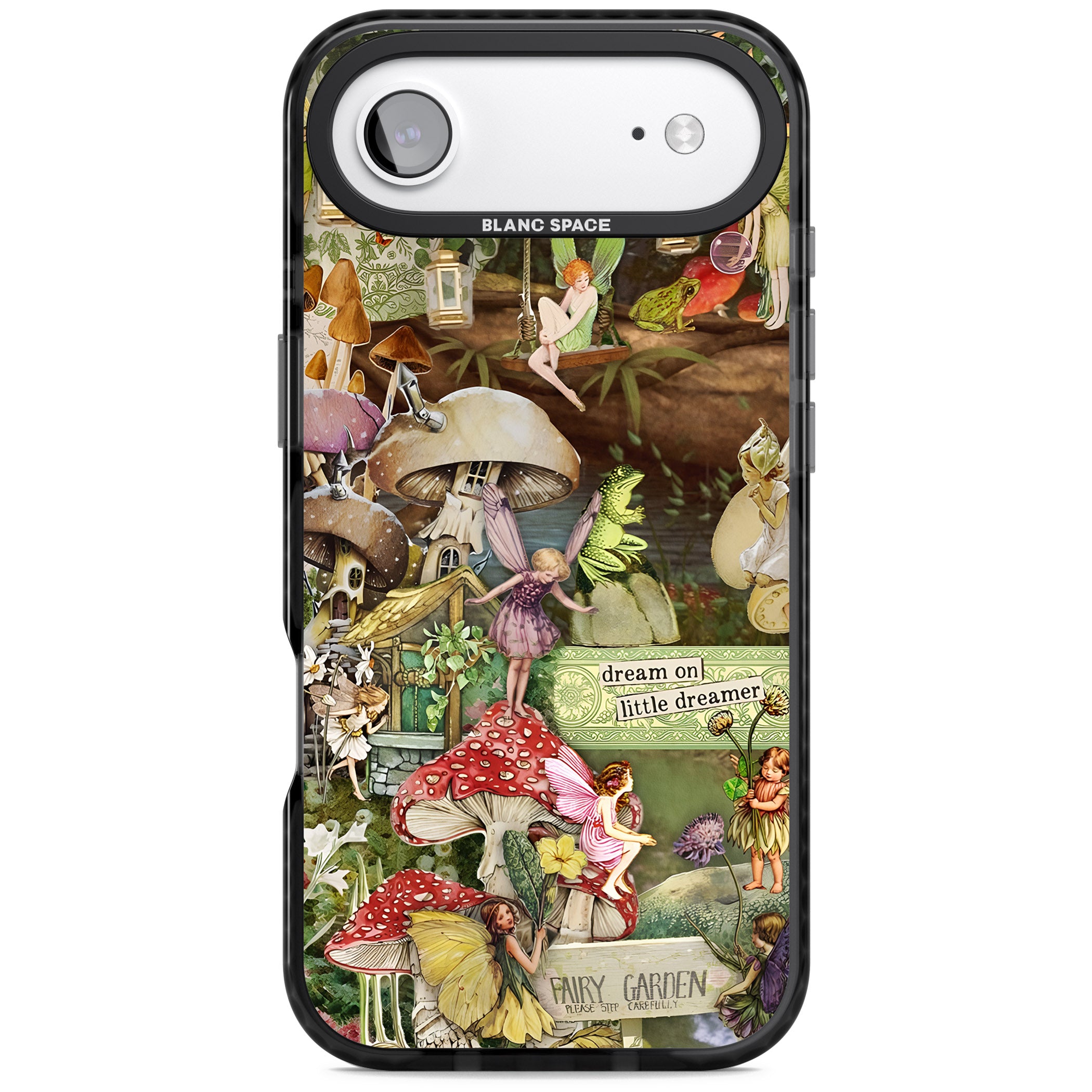 Dreamy Garden iPhone 17 Air Impact Pro Black Phone Case