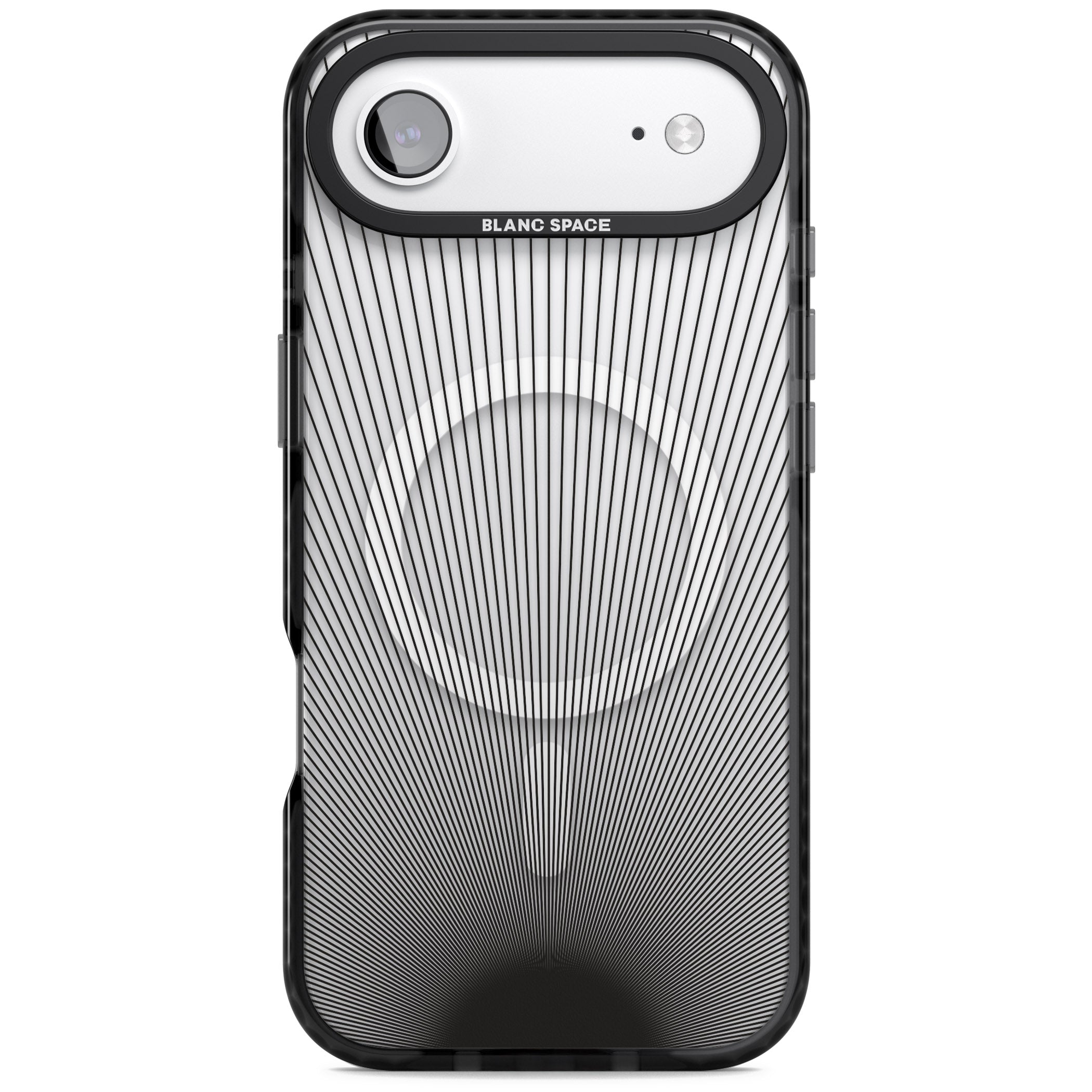 Linear Sunburst iPhone 17 Air Impact Pro Black Phone Case