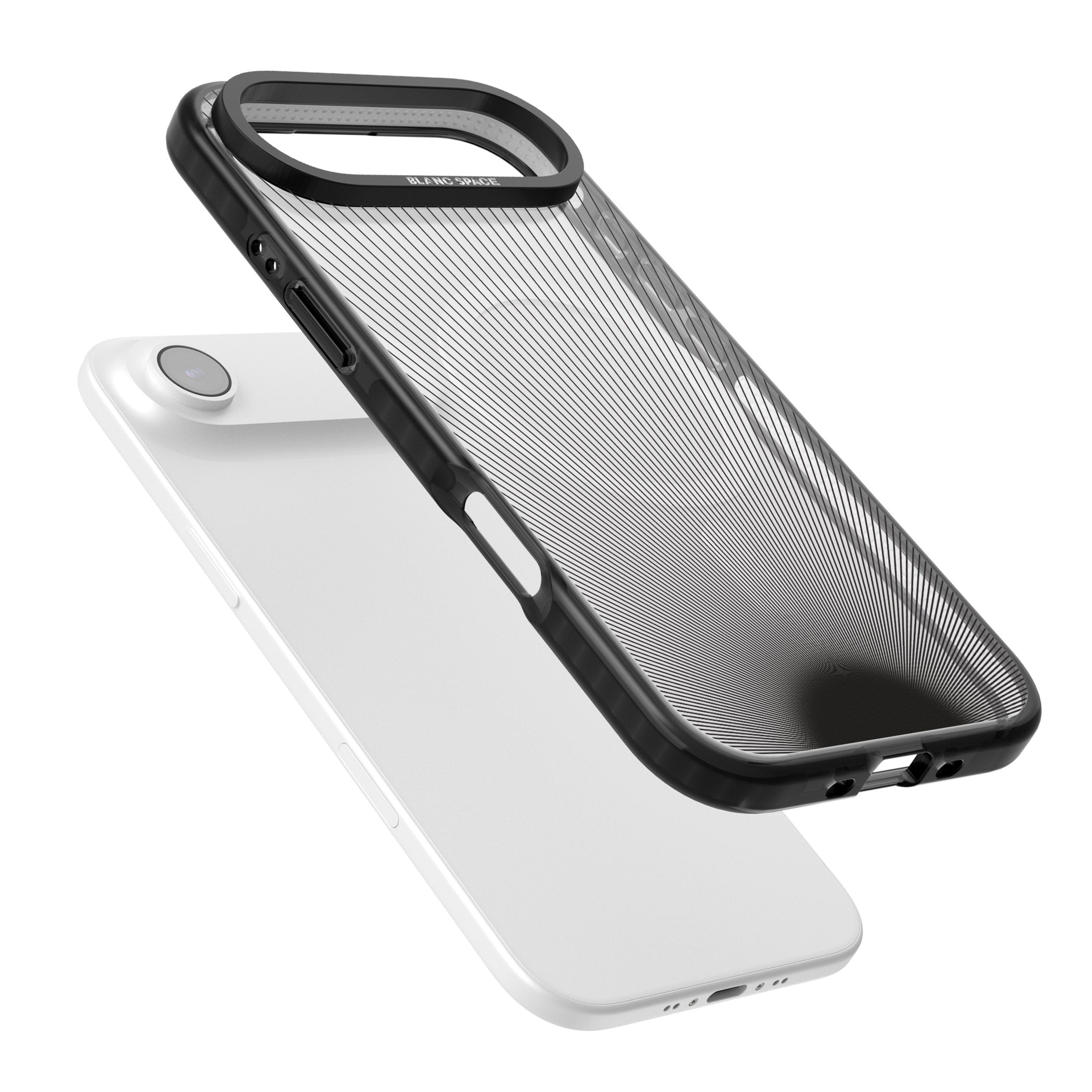 Linear Sunburst iPhone 17 Air Impact Pro Black Phone Case Colours