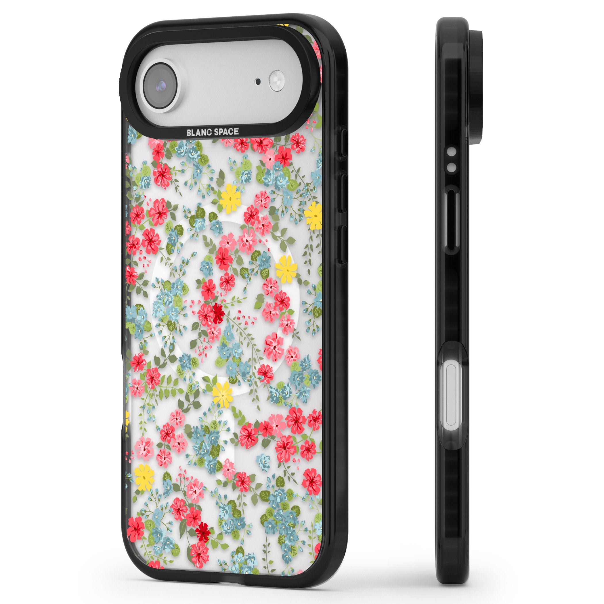 Sanremo Meadow iPhone 17 Air Impact Pro Black Phone Case Side Profile