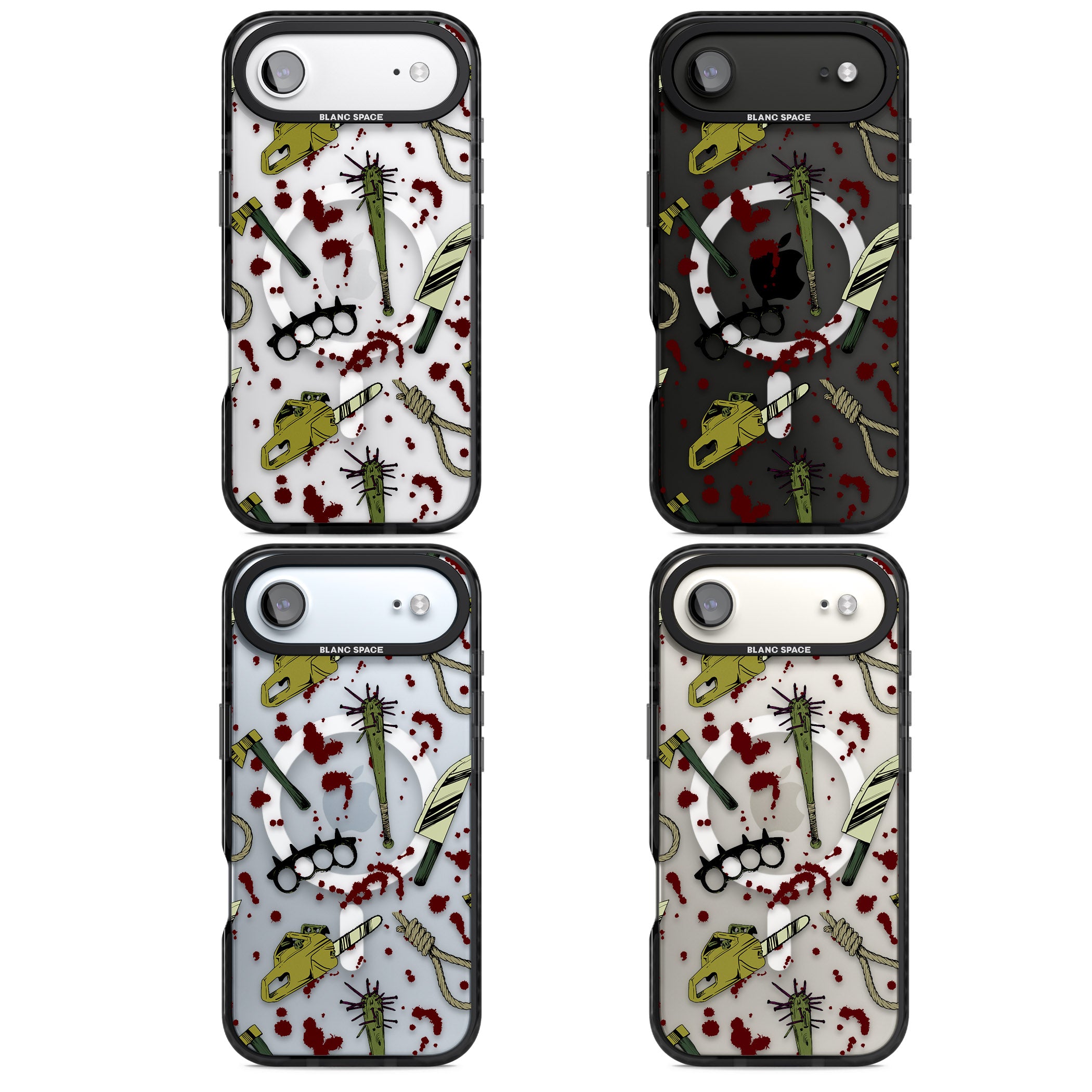 Movie Massacre iPhone 17 Air Impact Pro Black Phone Case APT Impact Protection