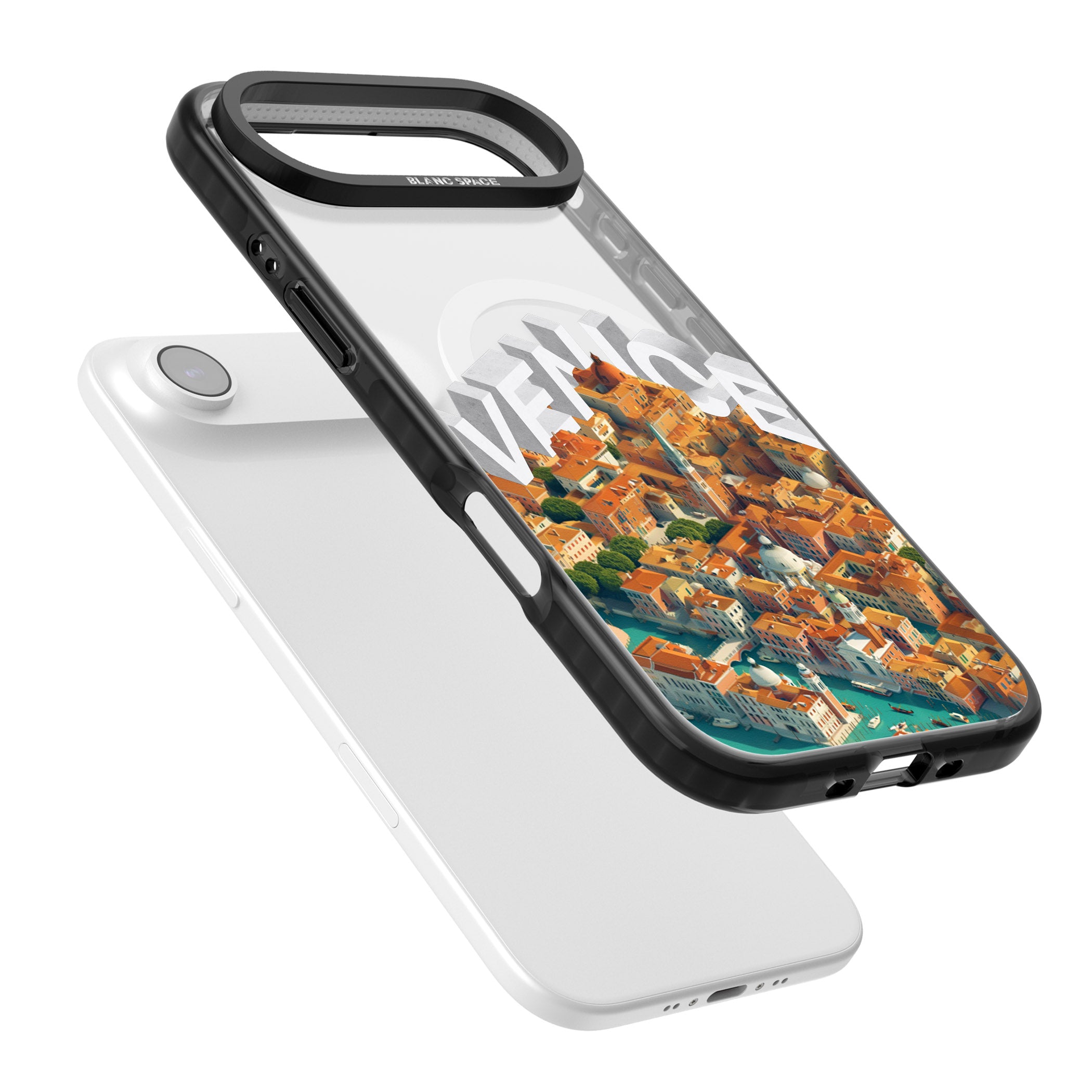 Venice iPhone 17 Air Impact Pro Black Phone Case Colours