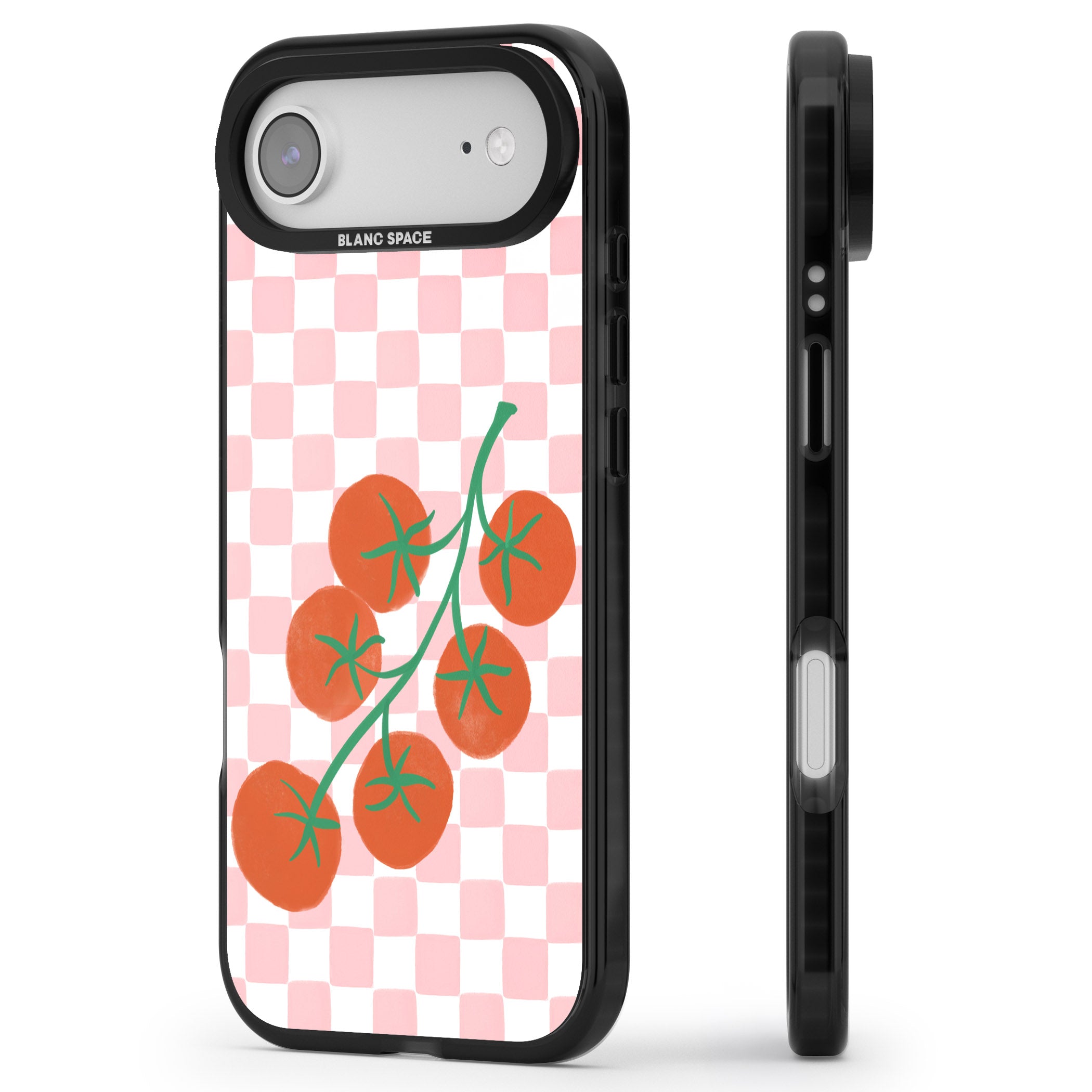 Loose Tomatoes iPhone 17 Air Impact Pro Black Phone Case Side Profile