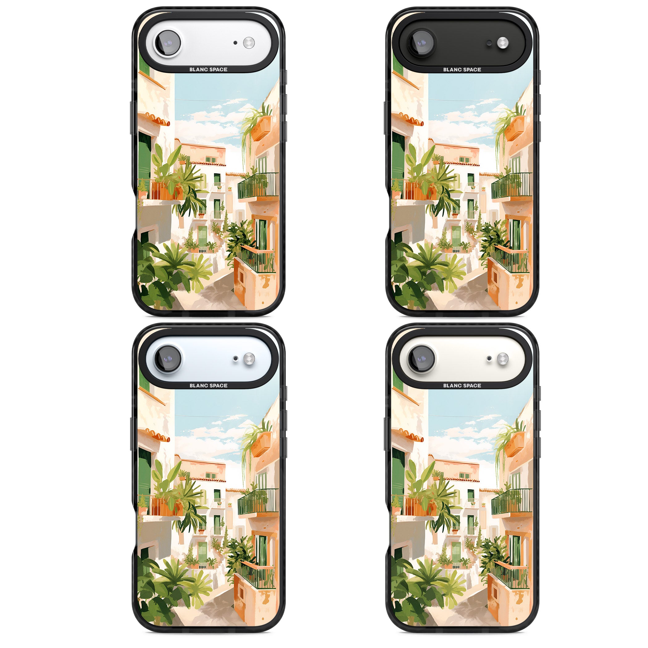 Tuscan Balconies iPhone 17 Air Impact Pro Black Phone Case APT Impact Protection