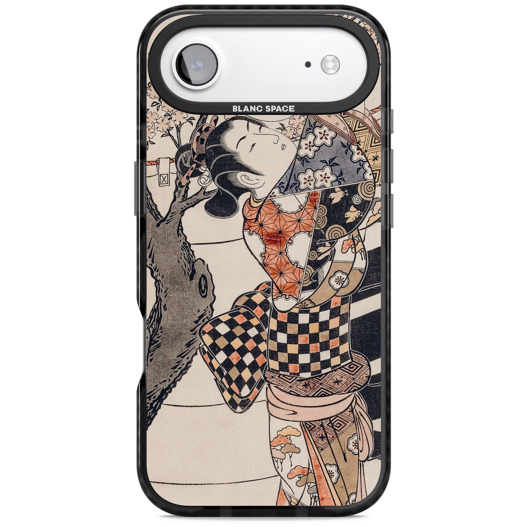 Vintage Japan iPhone 17 Air Impact Pro Black Phone Case