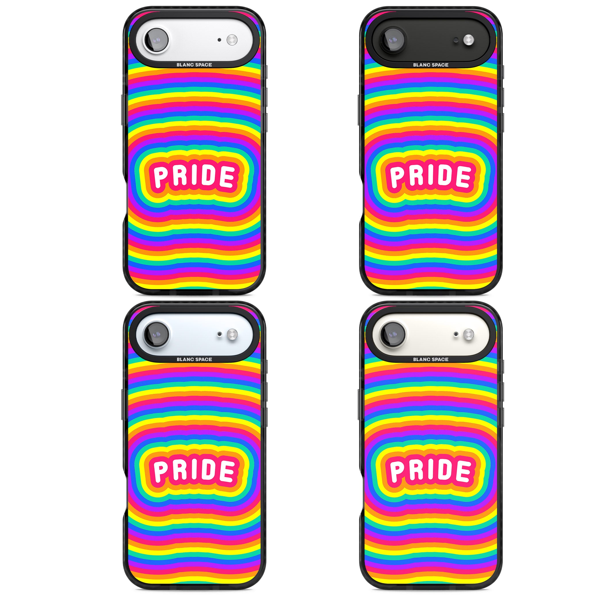 Pride iPhone 17 Air Impact Pro Black Phone Case APT Impact Protection