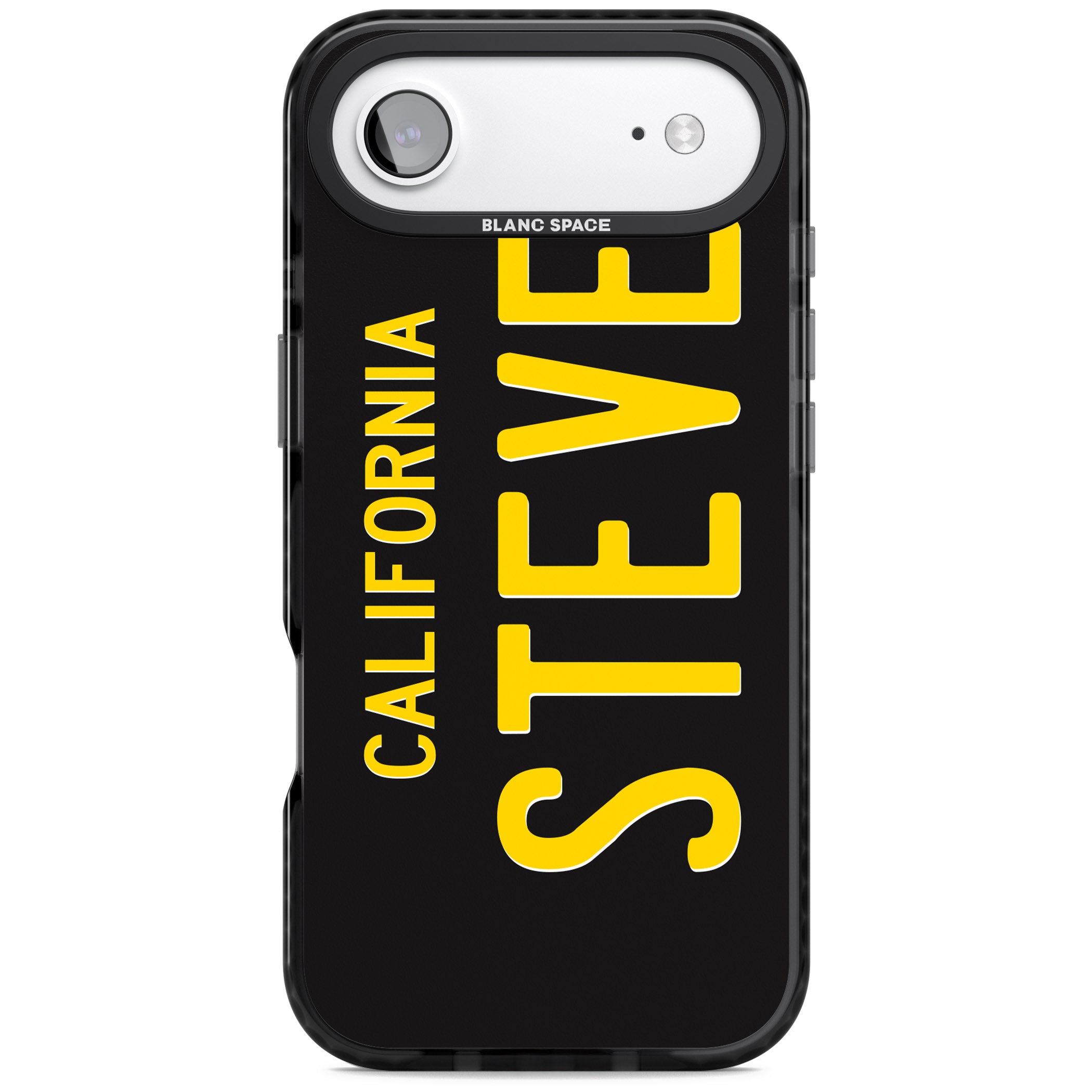 Personalised Vintage California License Plate iPhone 17 Air Impact Pro Black Phone Case