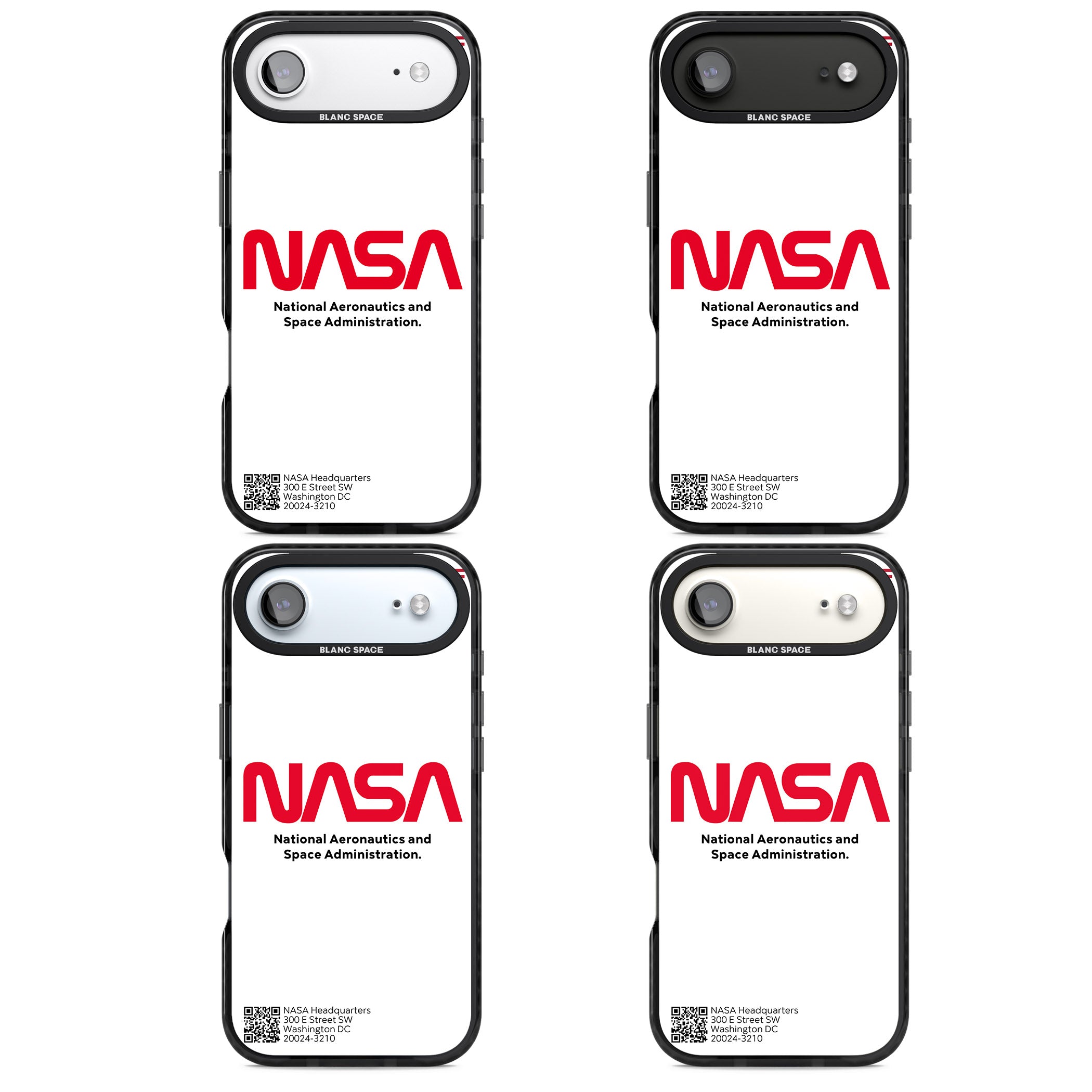 Nasa The Worm iPhone 17 Air Impact Pro Black Phone Case APT Impact Protection