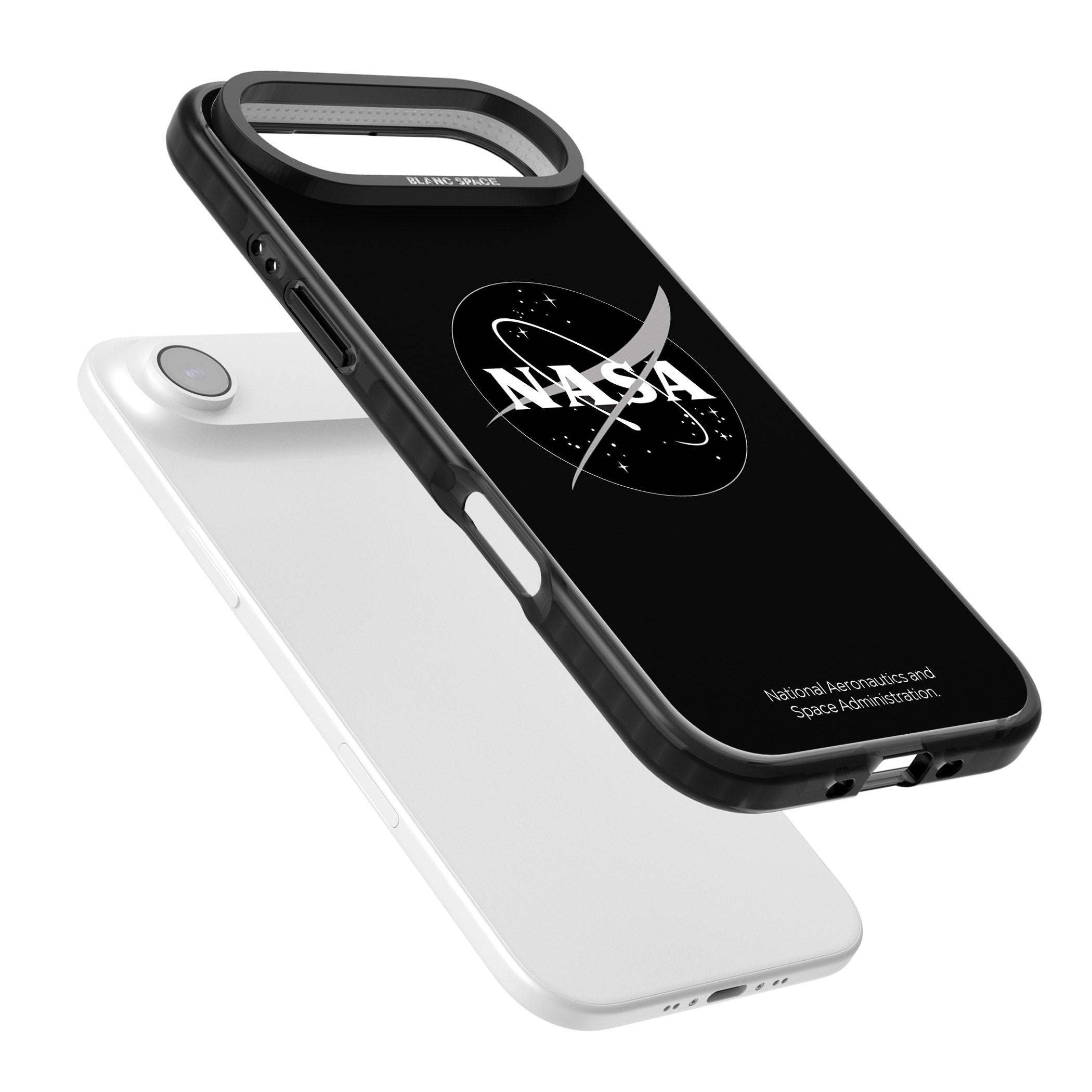 Dark Nasa Meatball iPhone 17 Air Impact Pro Black Phone Case Colours