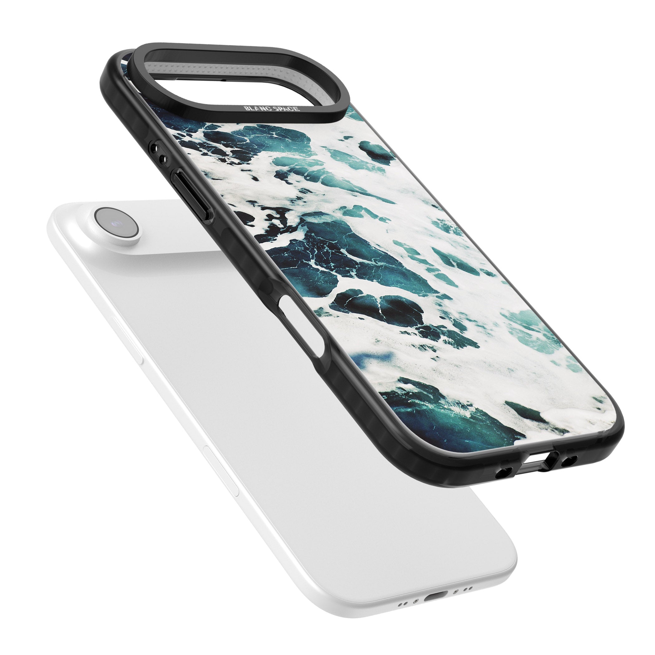Ocean Surge iPhone 17 Air Impact Pro Black Phone Case Colours
