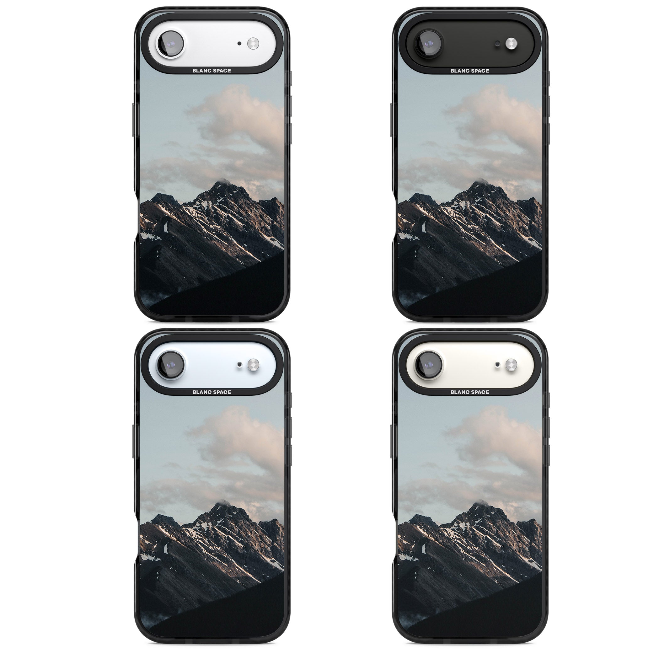 Twilight Mountain iPhone 17 Air Impact Pro Black Phone Case APT Impact Protection
