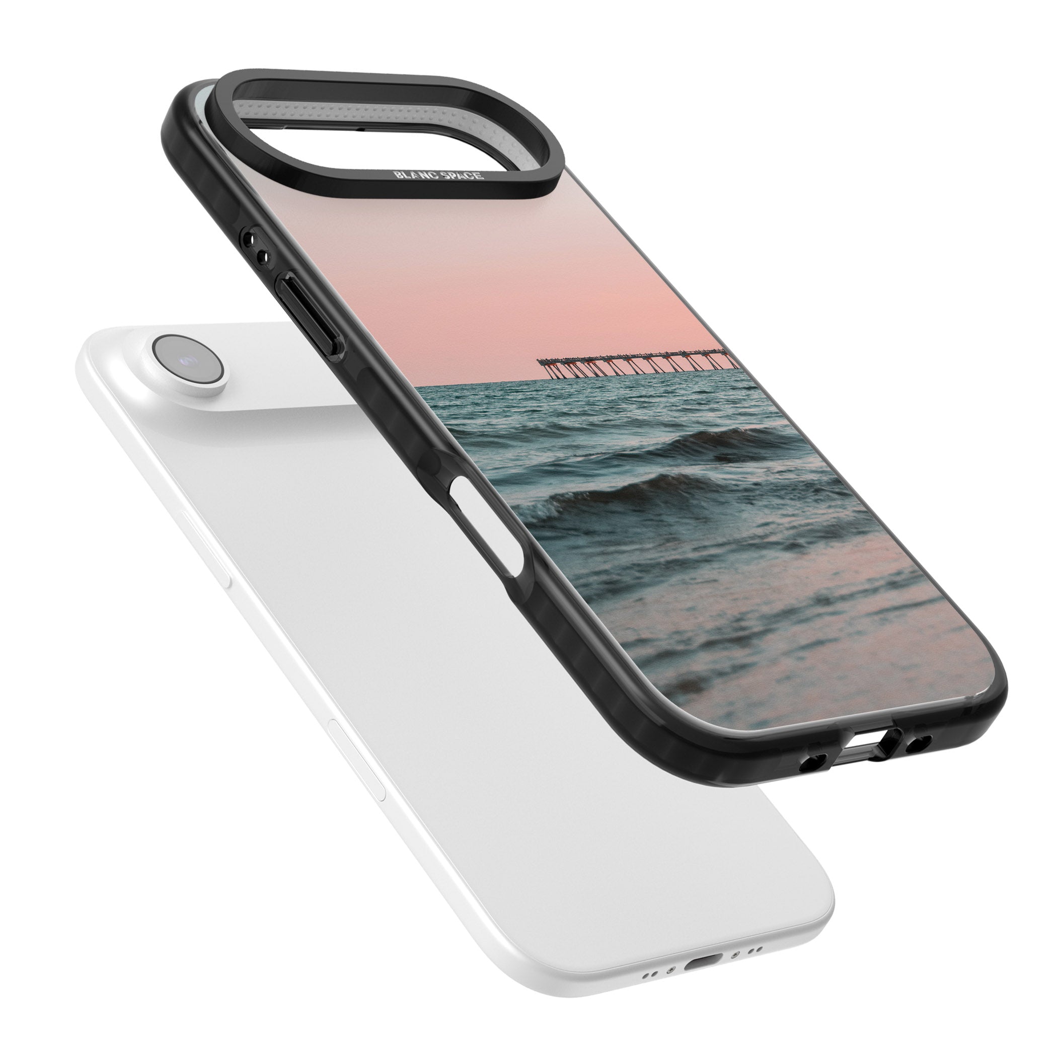 Sunset Pier iPhone 17 Air Impact Pro Black Phone Case Colours