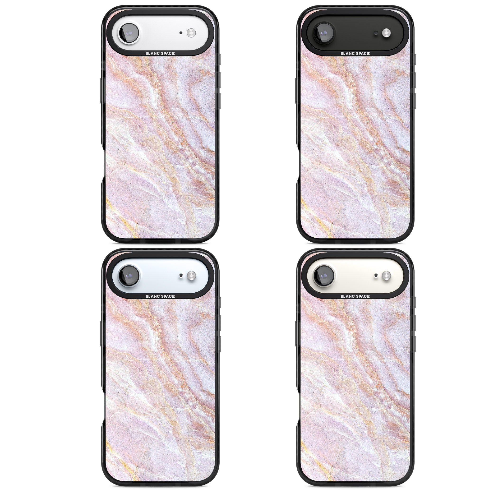 Soft Onyx Blush iPhone 17 Air Impact Pro Black Phone Case APT Impact Protection