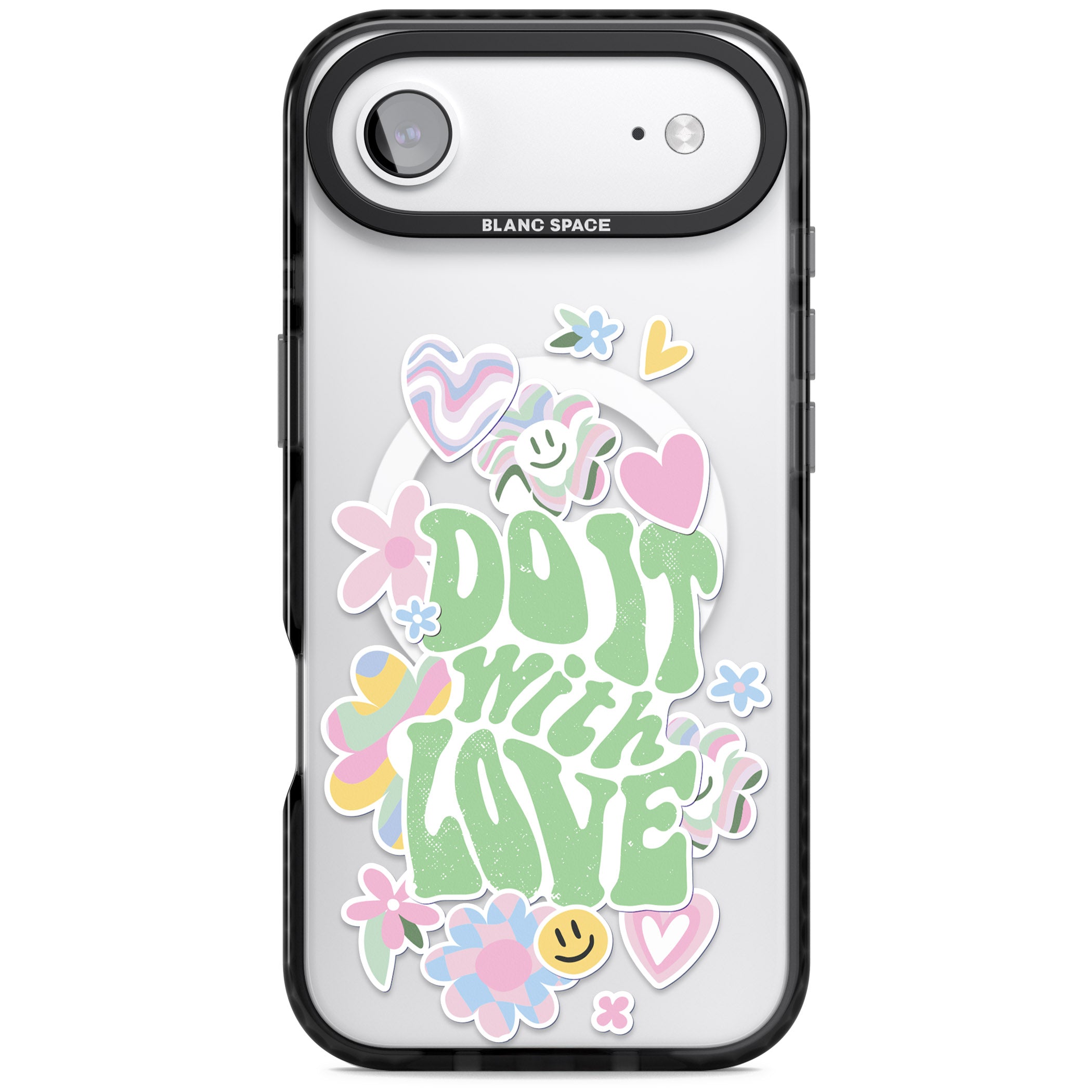 Do It With Love iPhone 17 Air Impact Pro Black Phone Case