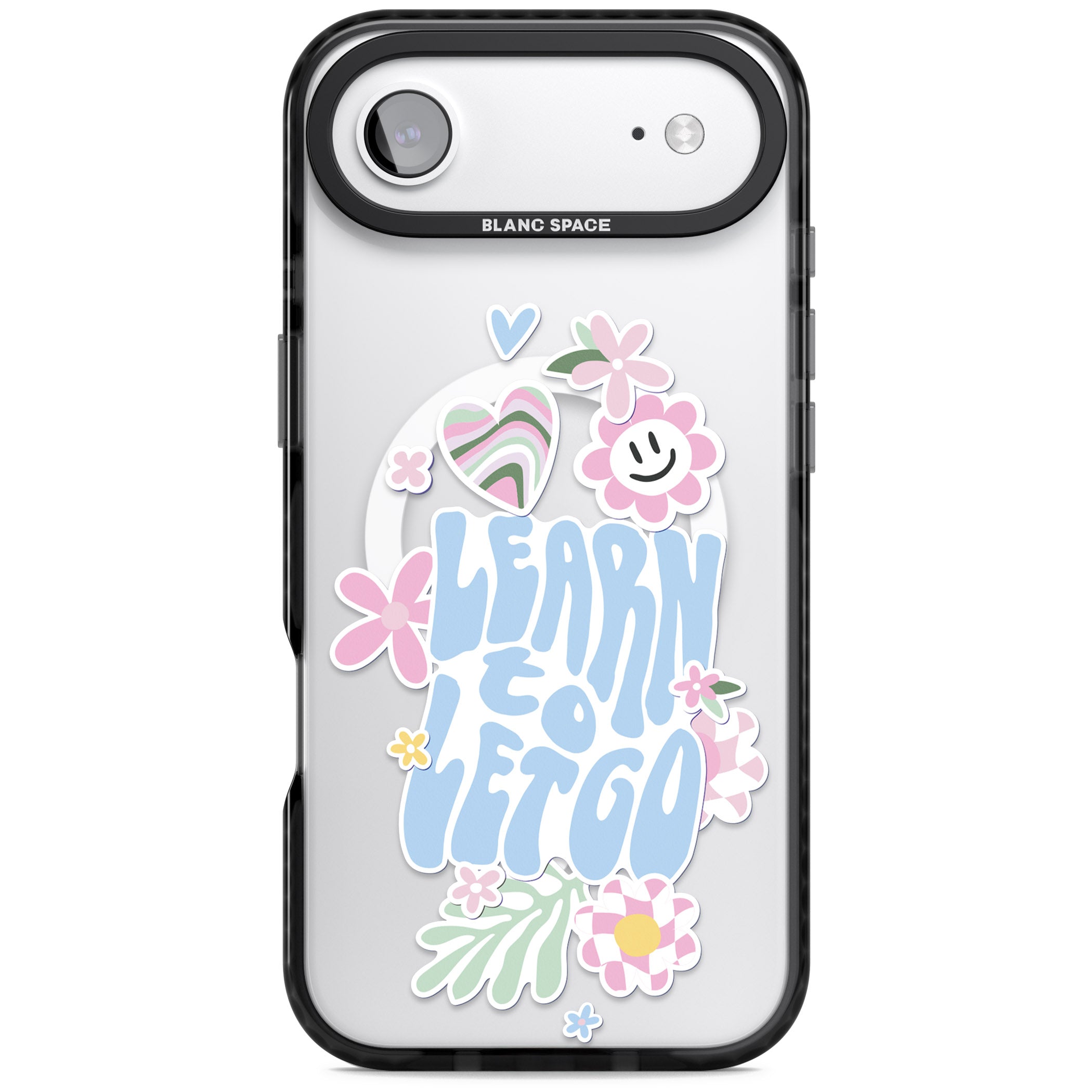 Learn To Let Go iPhone 17 Air Impact Pro Black Phone Case