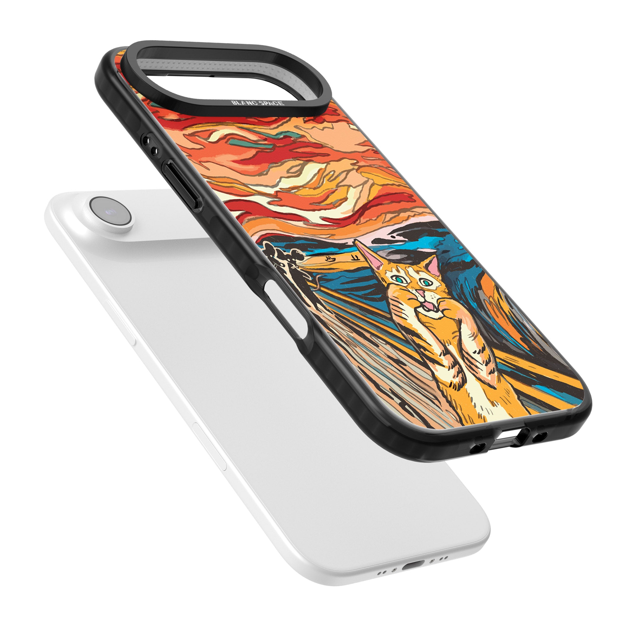 The Meow iPhone 17 Air Impact Pro Black Phone Case Colours
